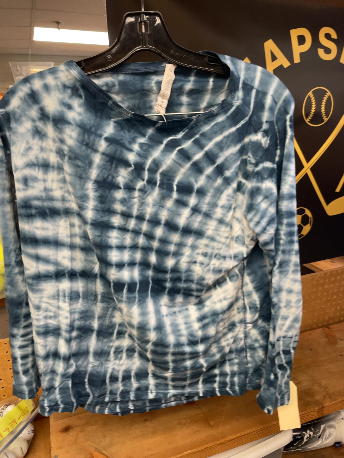 Lululemon Tie-Dye Long Sleeve Top Size 2