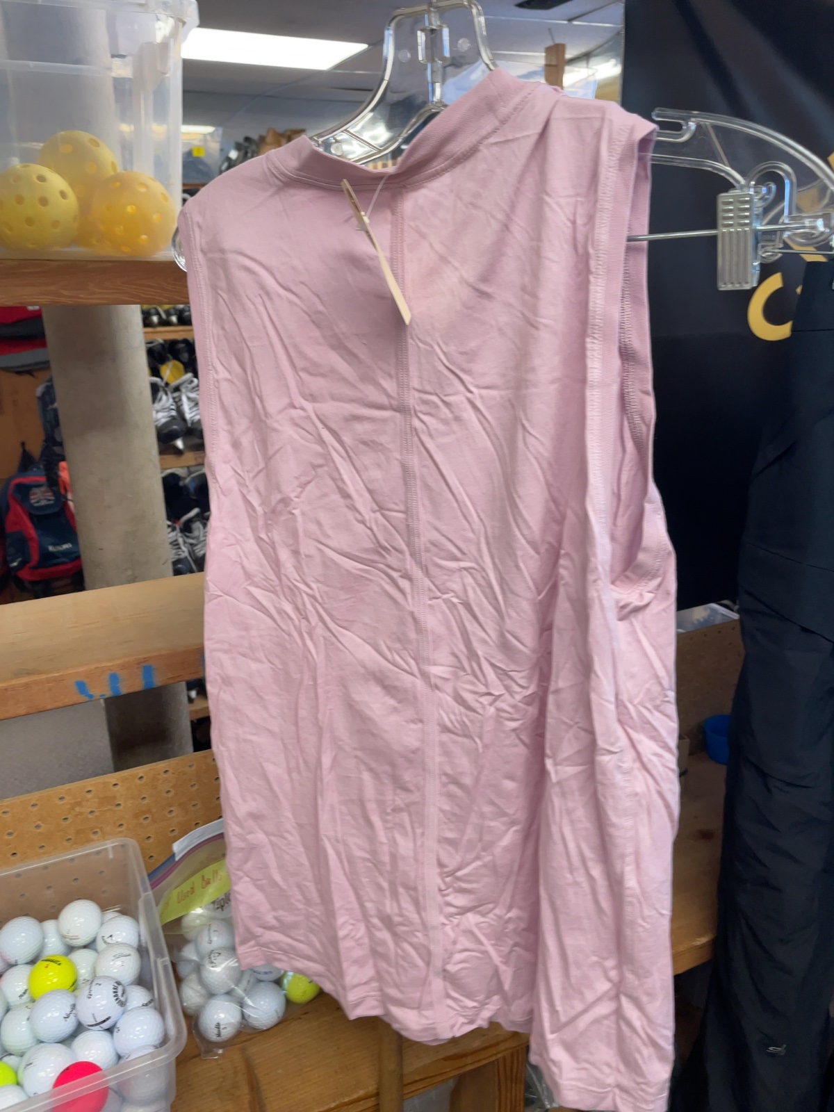 lululemon Size 6 Pink Sleeveless Tunic Top