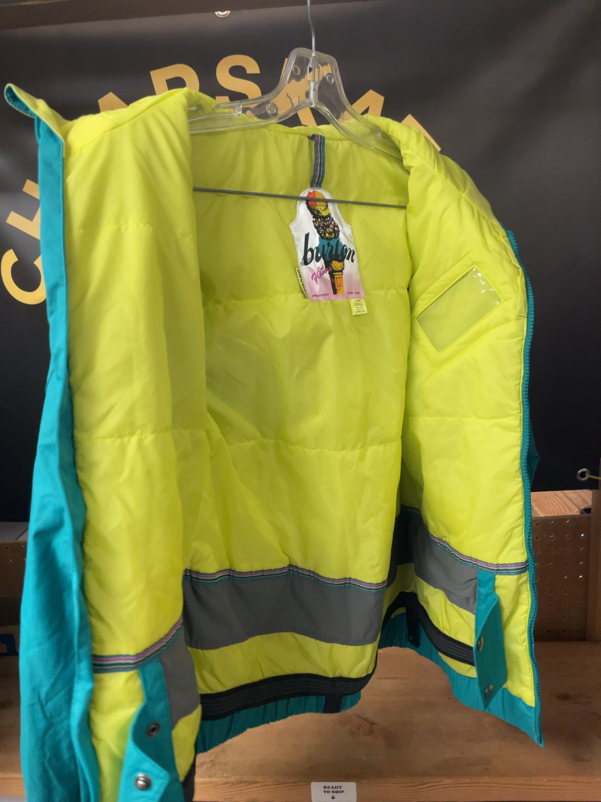 Burton Maria Jacket Size S Juniors Turquoise Snowboard Ski Jacket NWT