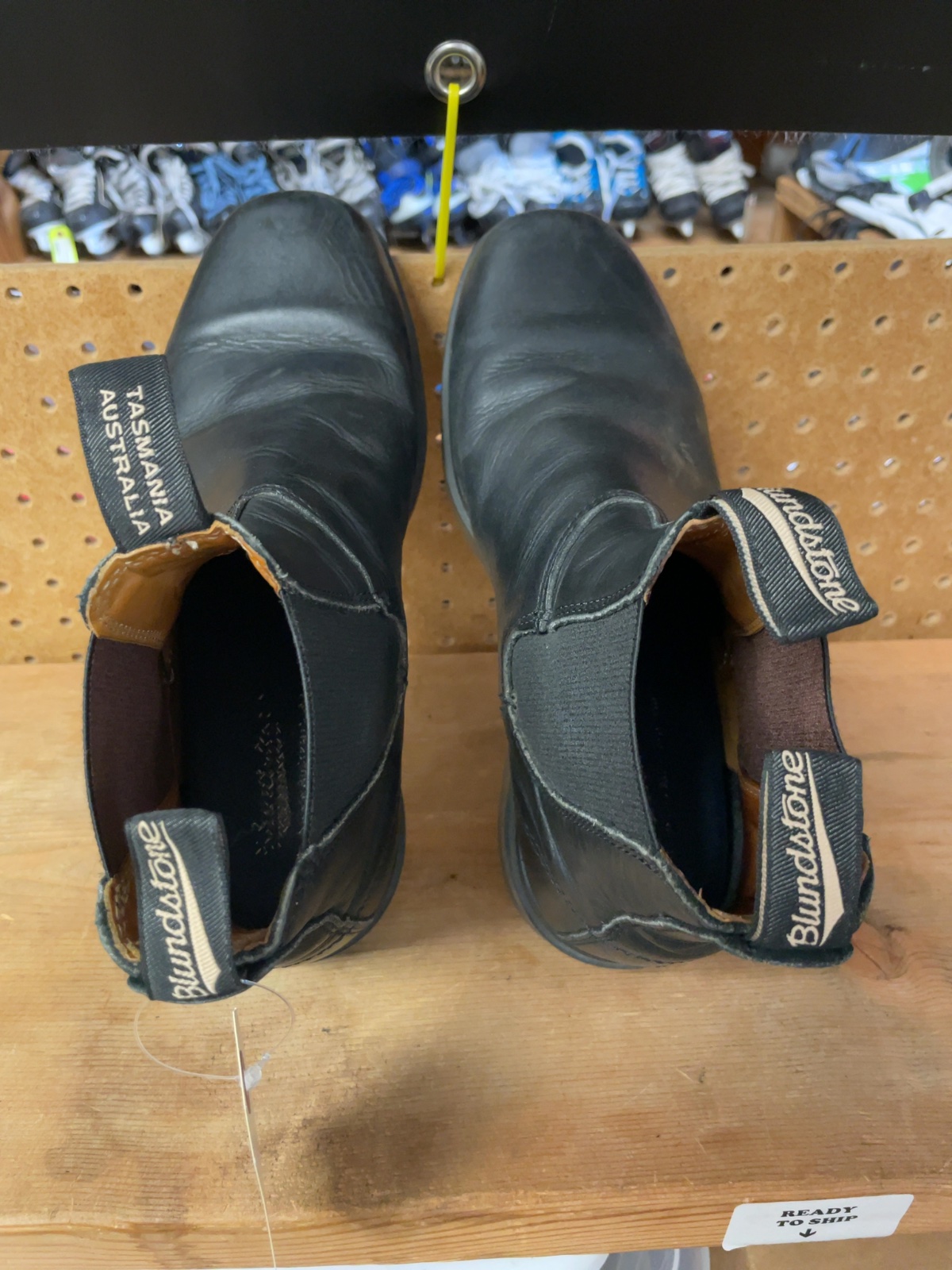 Blundstone Chelsea Boots Size Men's 8 Black Leather