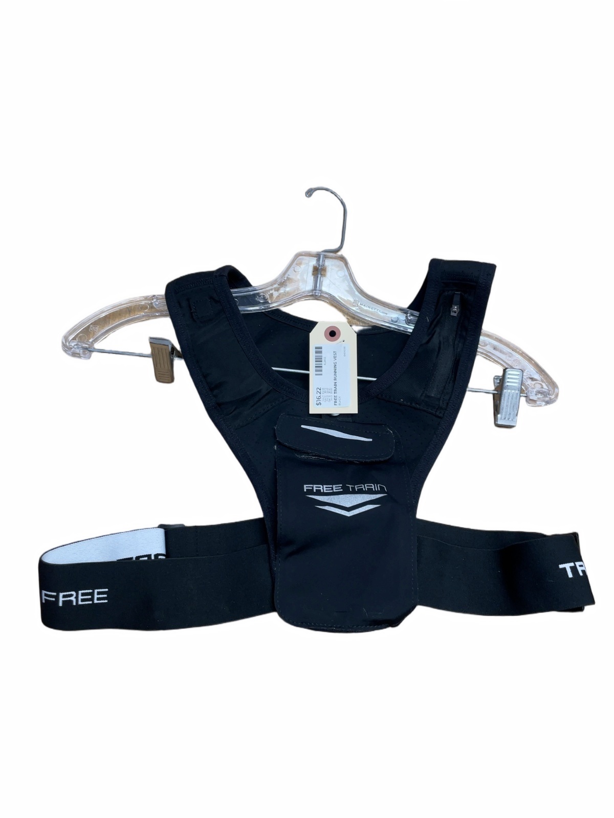 Free Train Running Vest One Size Black - image 1