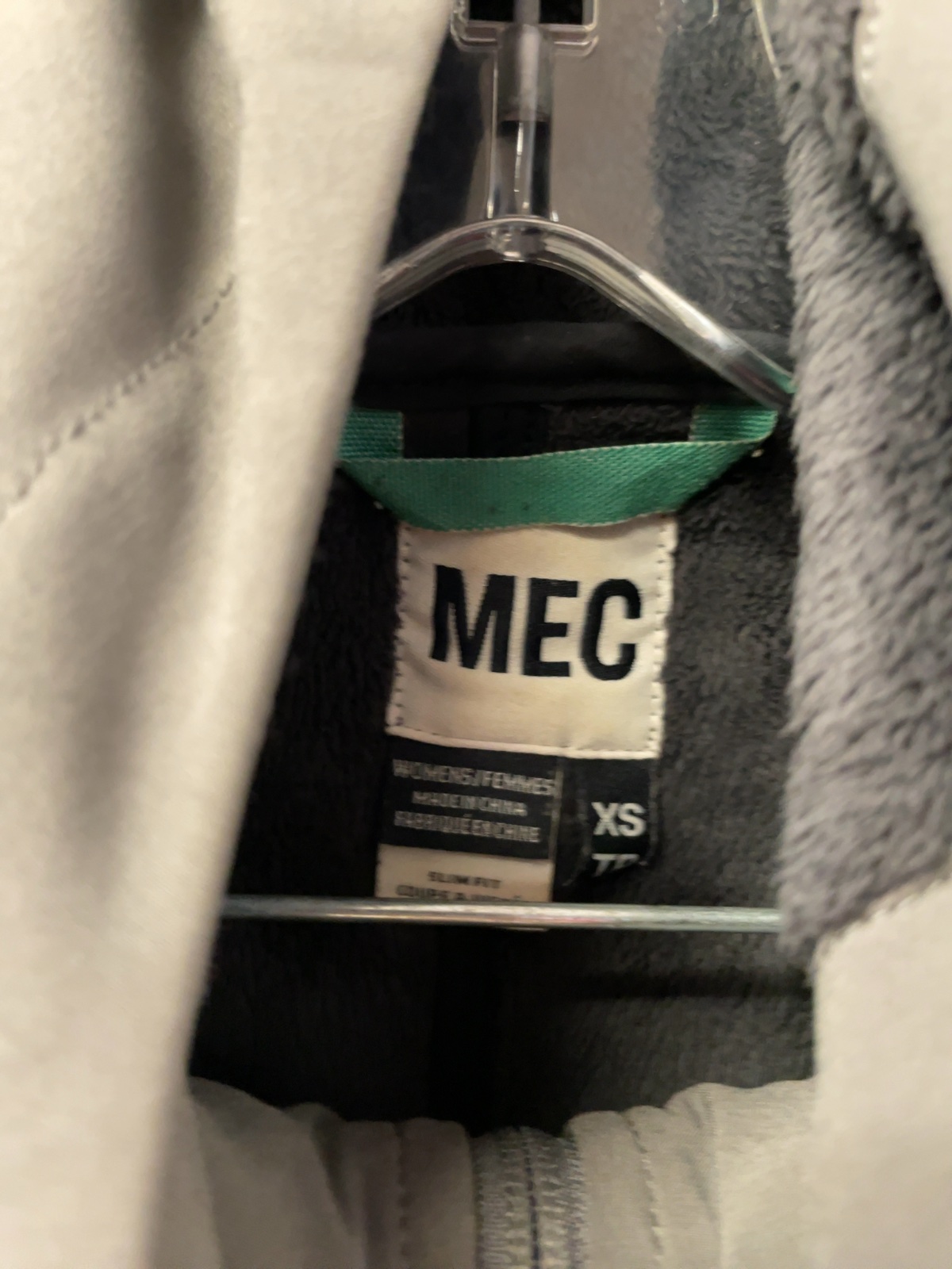 MEC Women's Hooded Softshell Coat Size XS