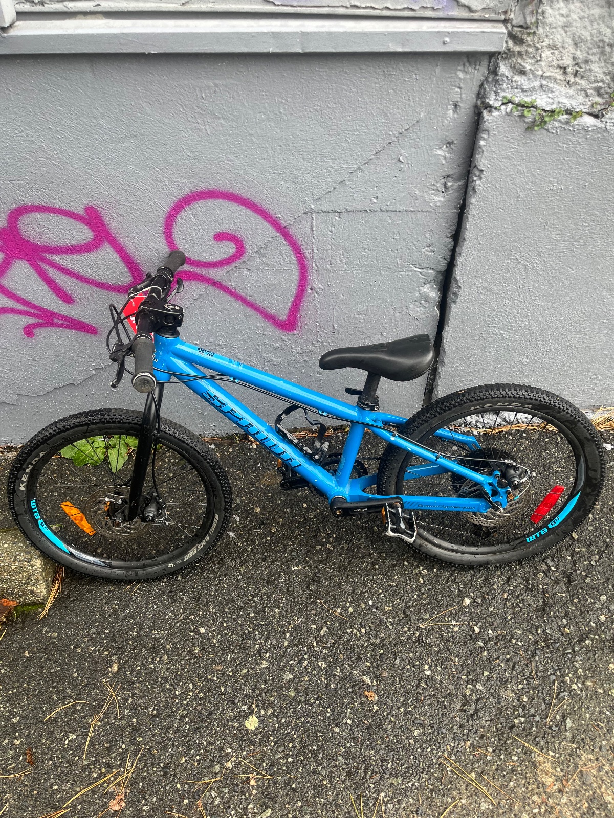 Spawn Yama Jama Kids Bike 20" Rigid Blue Good