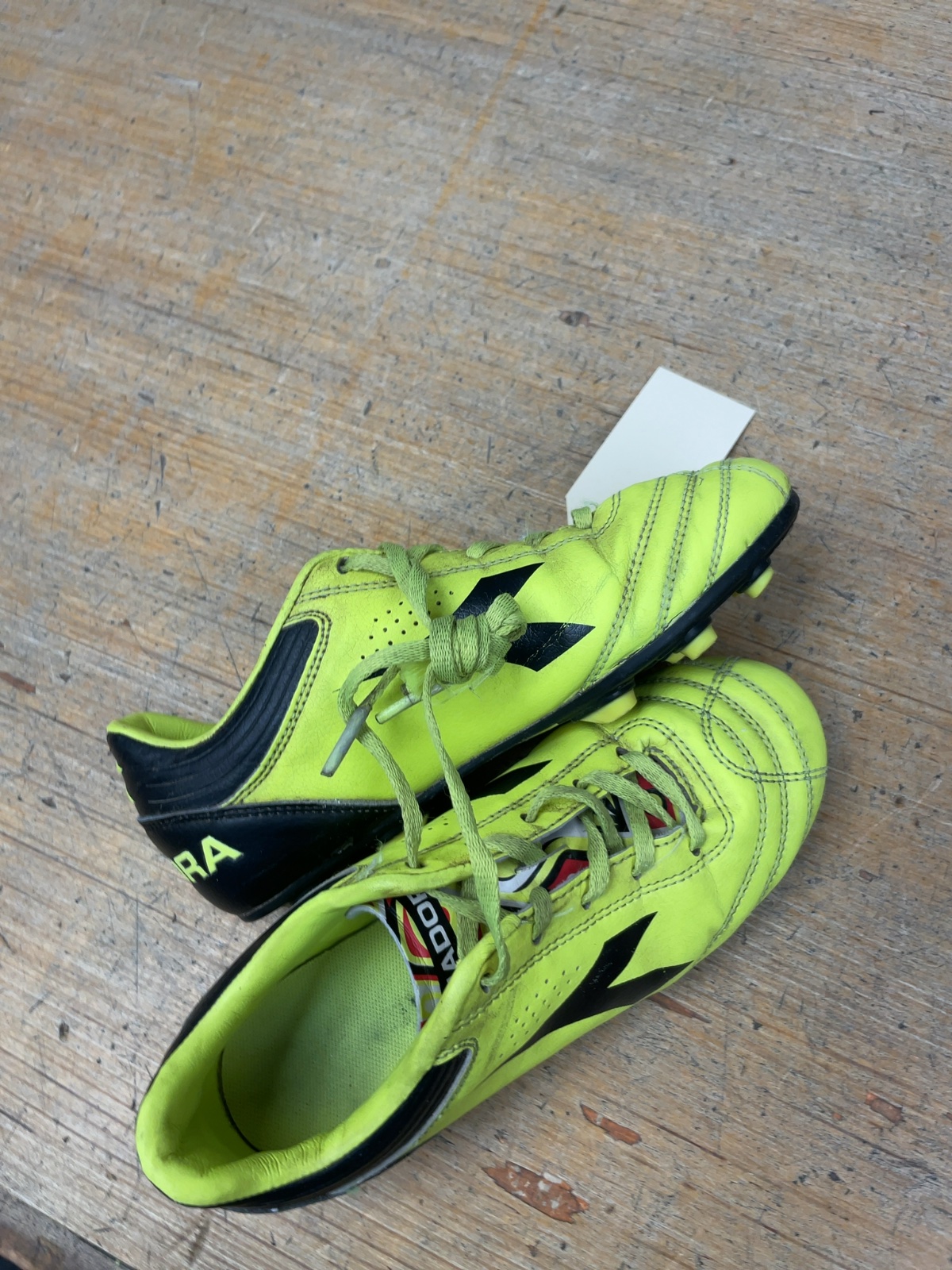 Diadora Soccer Cleats Size 2