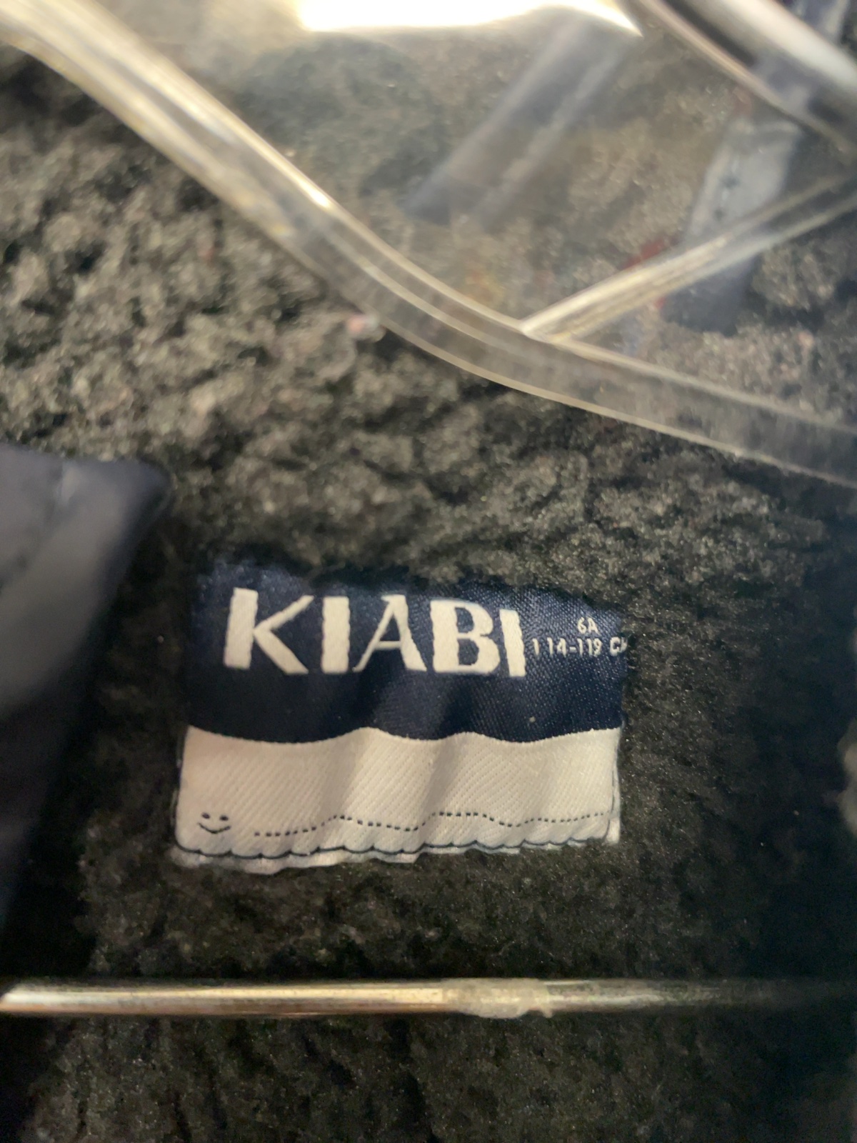 Kiabi Hooded Rain Jacket 6A 114-119 cm Navy