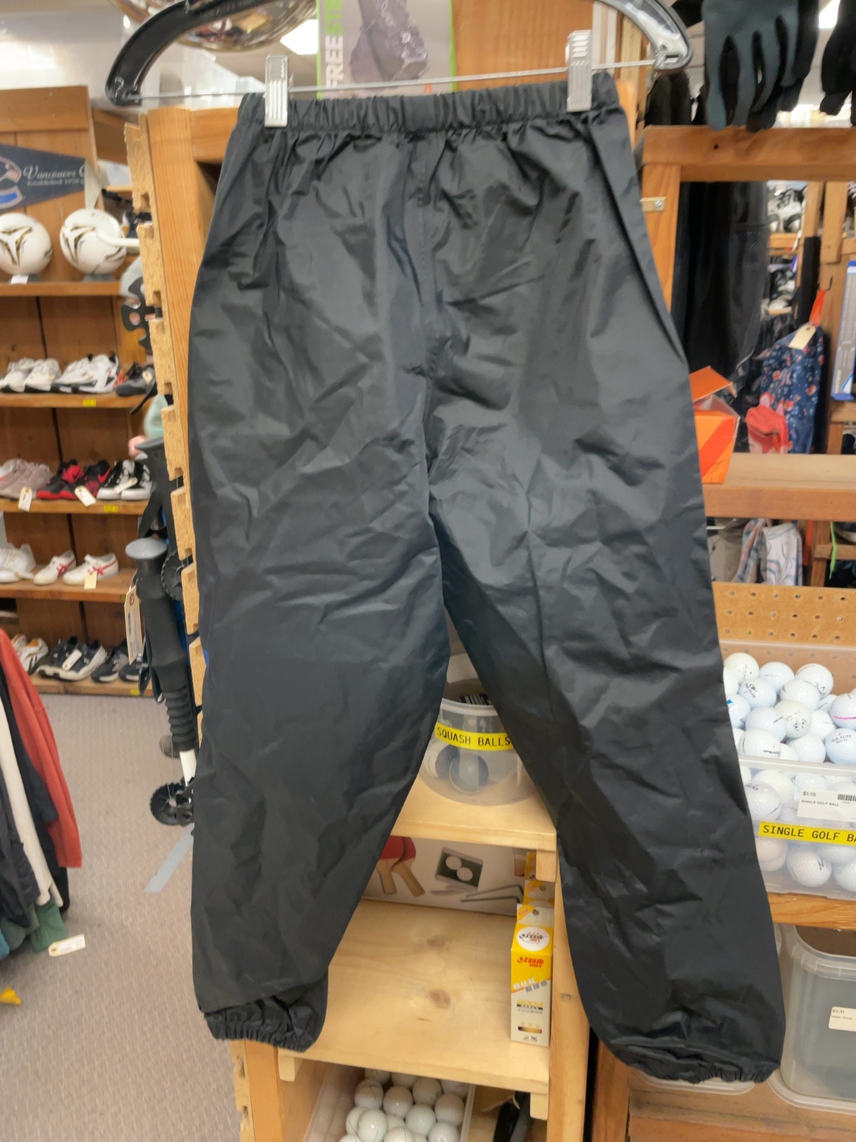 MEC Youth 12 Rain Pants Black