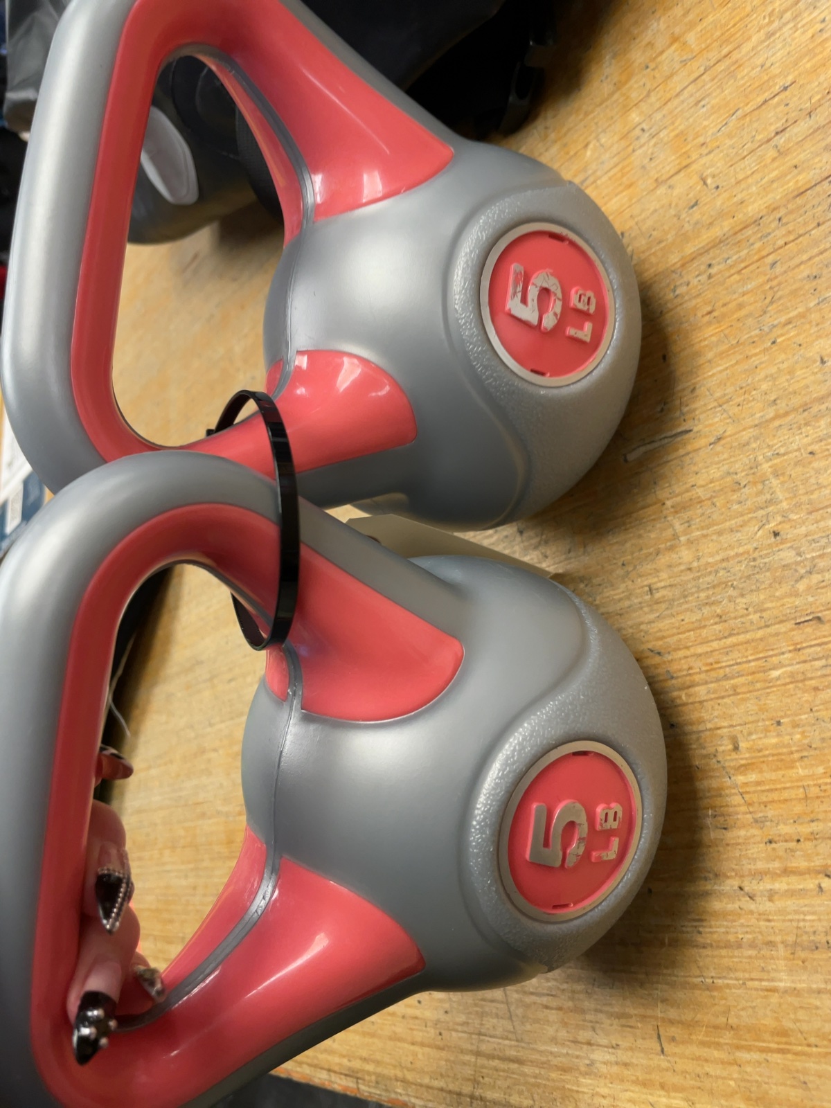 5 LB Kettlebells Pair