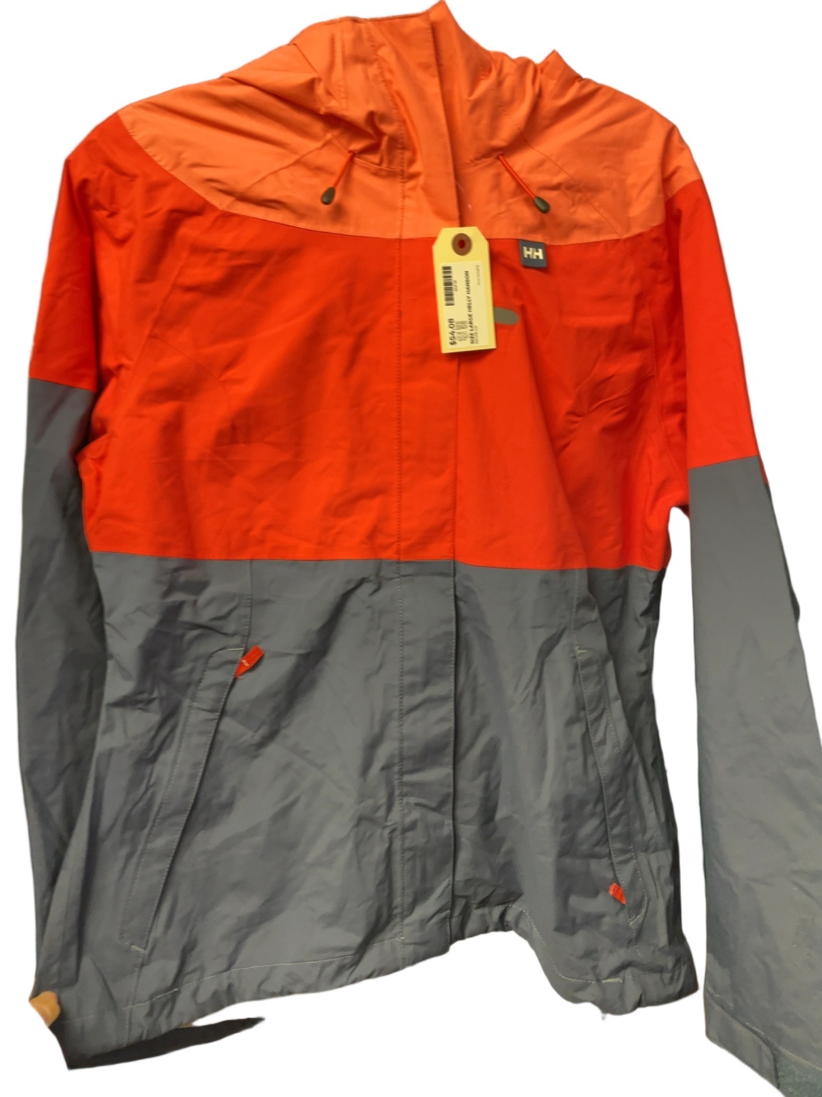 Helly Hansen Hooded Rain Jacket Size L/G