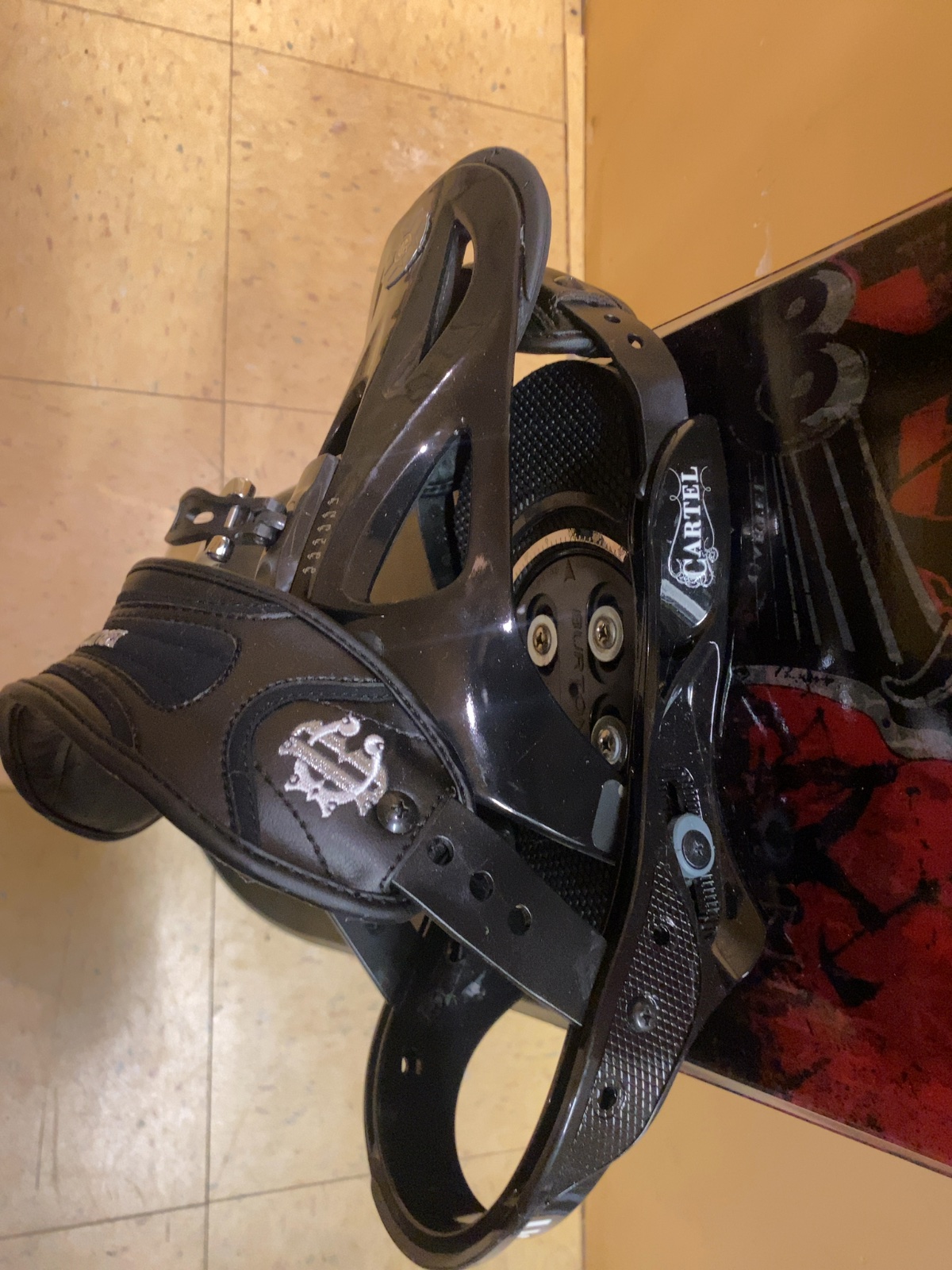 Salomon Definition Snowboard 160 cm with Burton Cartel Bindings