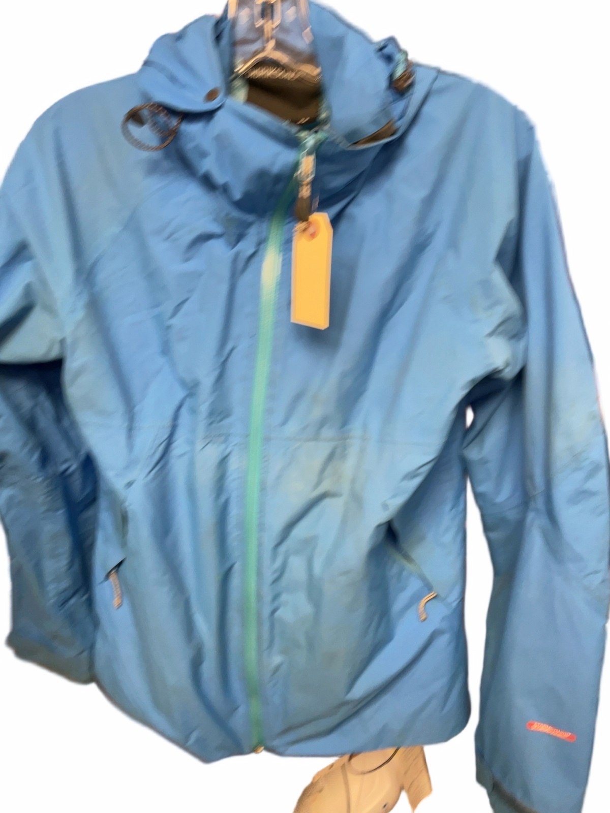 Didriksons STORMsystem Rain Jacket Size EU 38 Blue - image 1