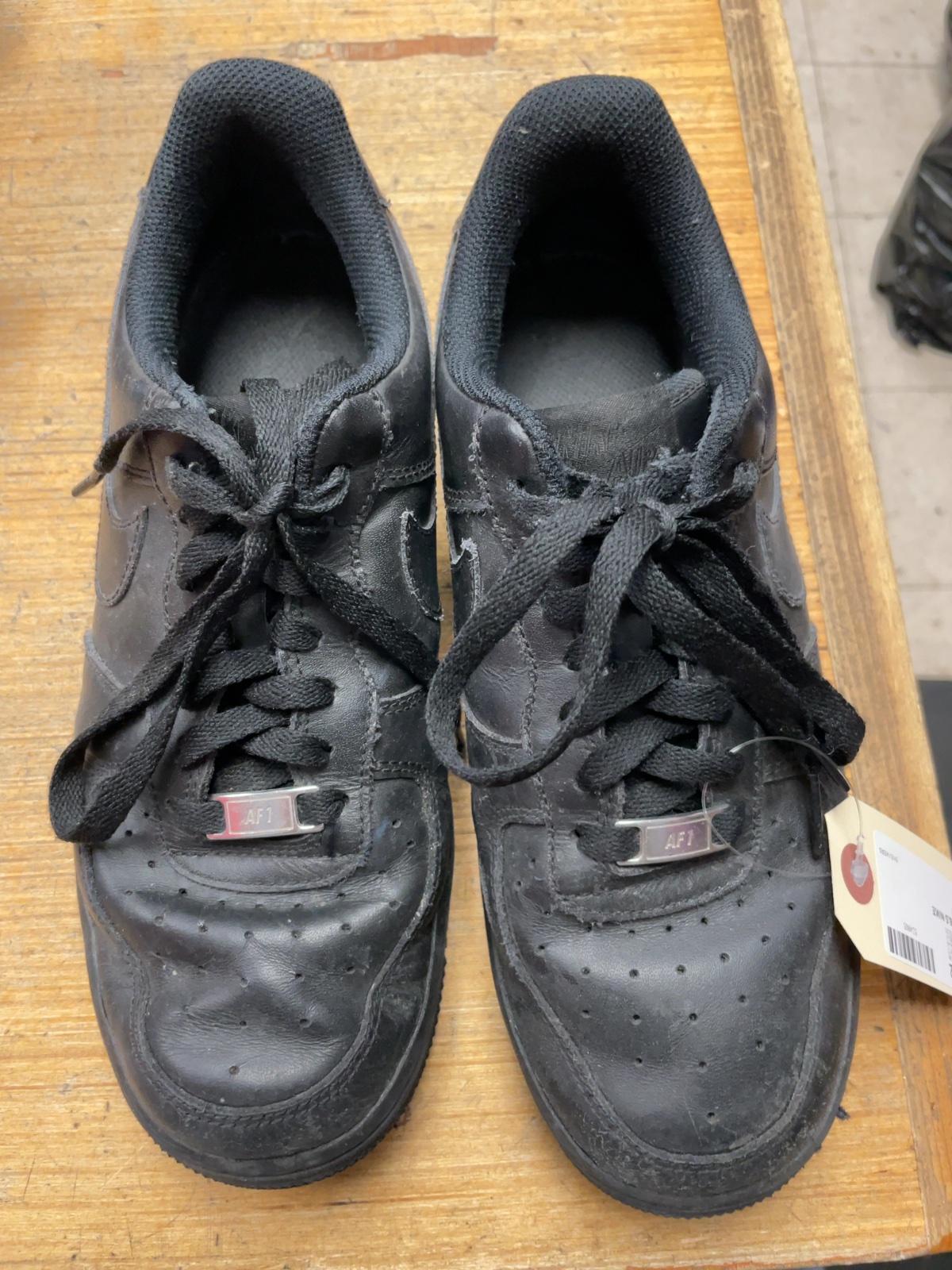 Nike Air Force 1 Low Size 8.5 Black Sneakers