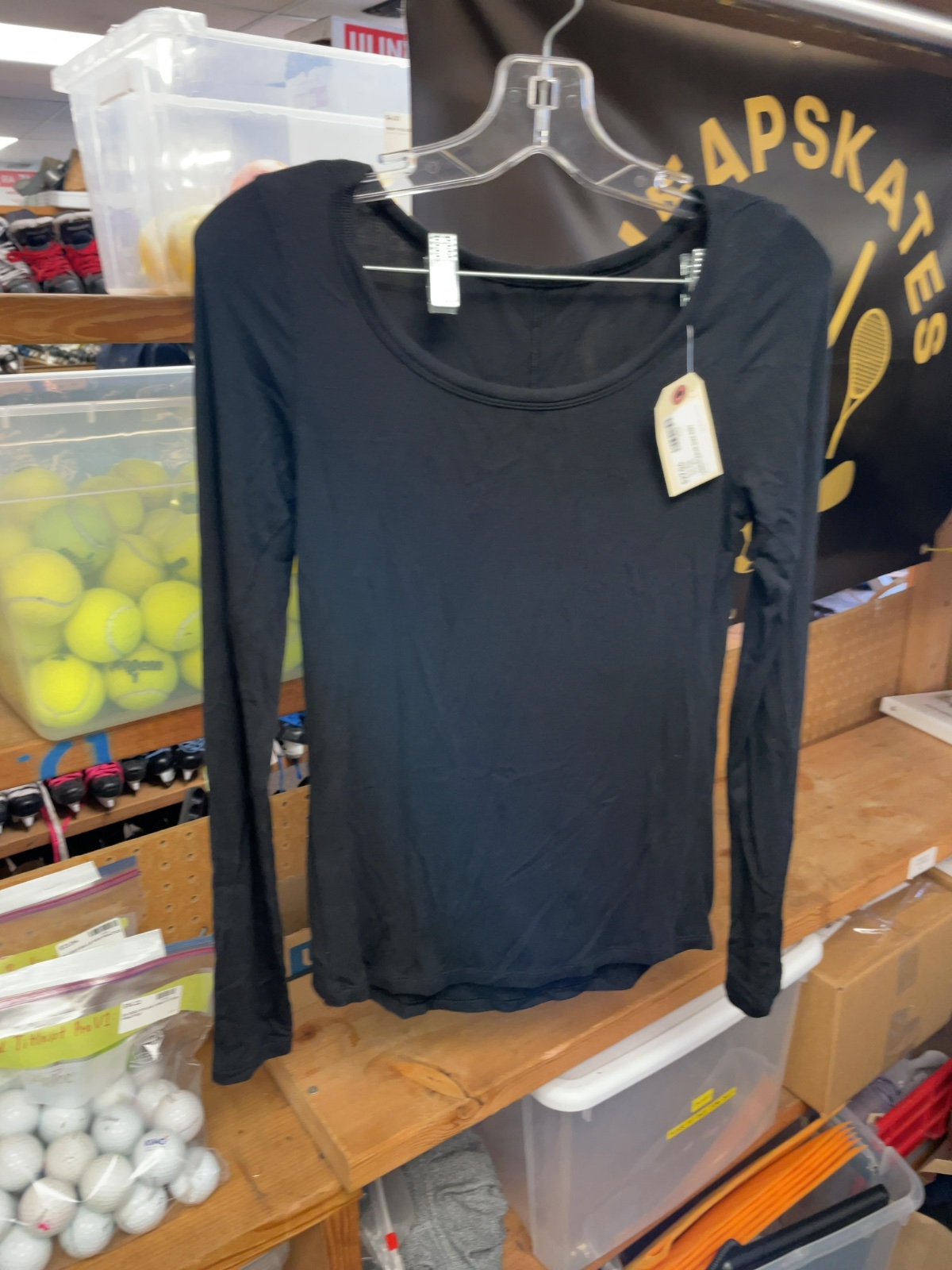 lululemon Scoop Neck Long Sleeve Shirt Size 6/8