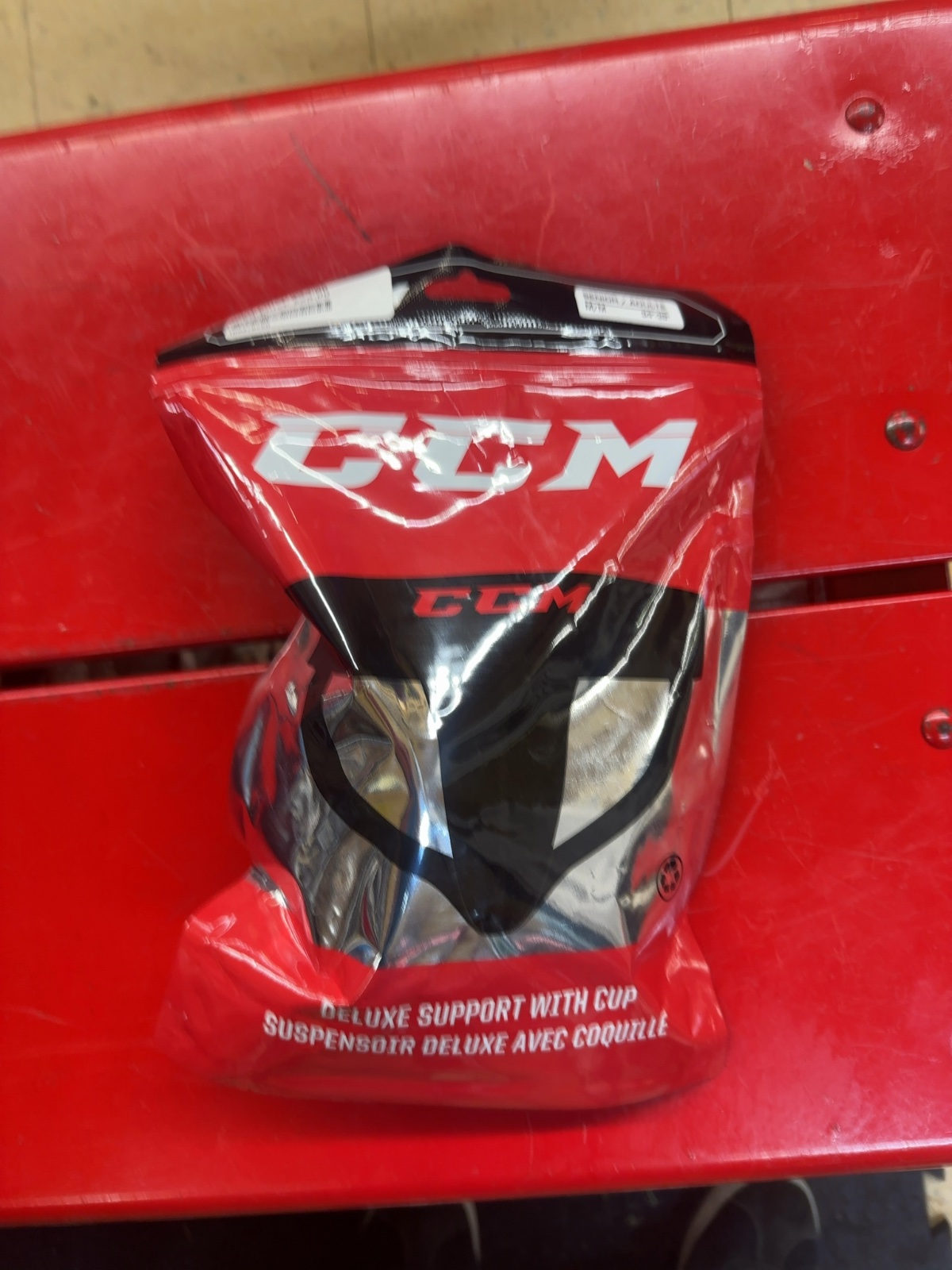 CCM Deluxe Support With Cup Jock Strap - Senior M/M (34"-38")