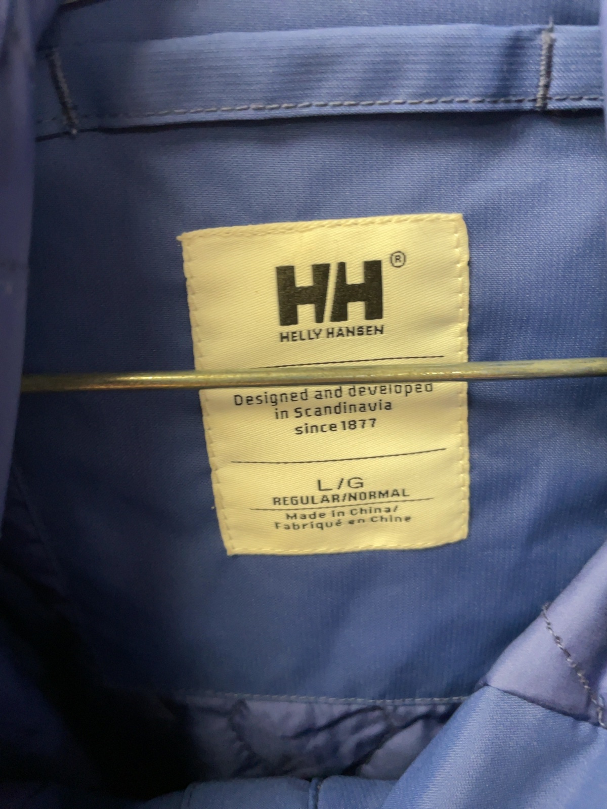 Helly Hansen Hooded Jacket Shell Size L