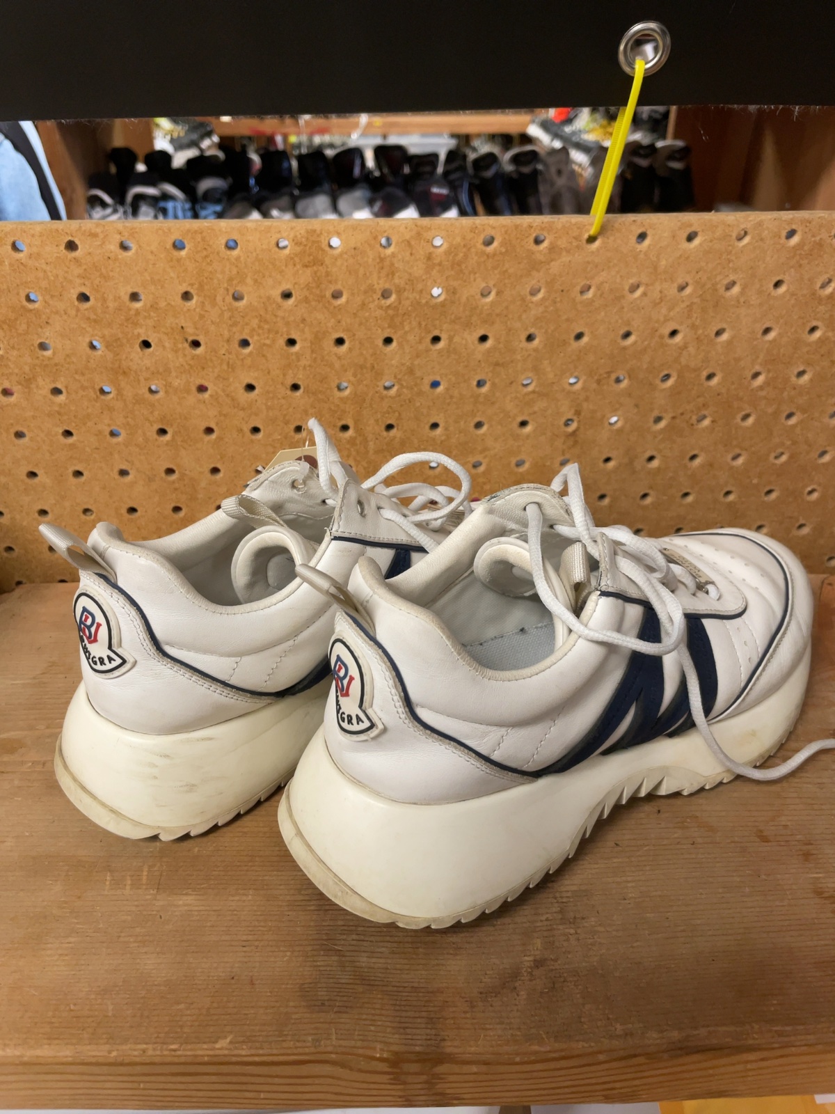 Botnhe Vcito Size 10 Platform Sneakers Cream/Navy