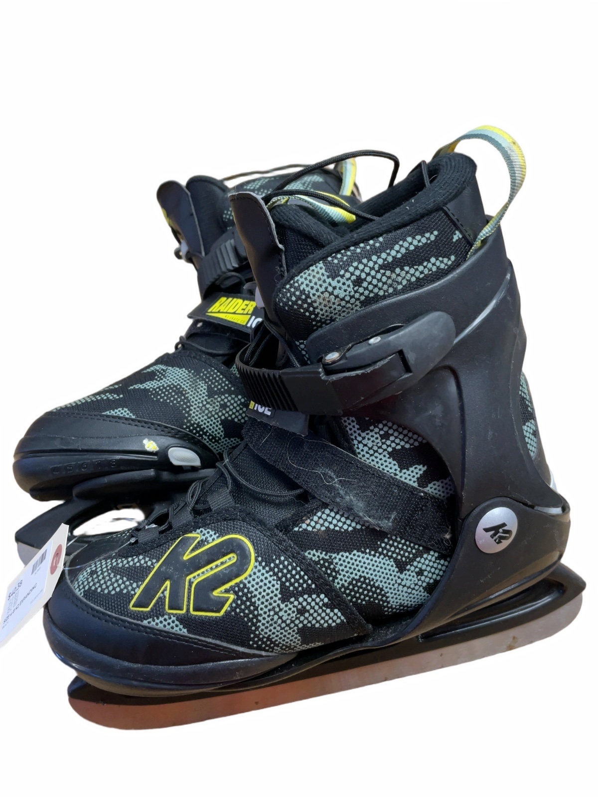 K2 Raider Ice Adjustable Ice Skates Size 4-8