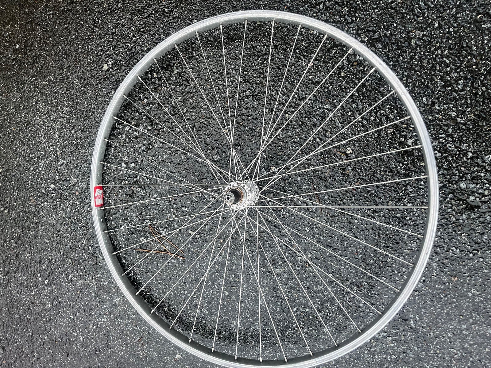 Weinmann Goliath Sun Ringle Bicycle Wheel White Good 26" 20x110 TA
