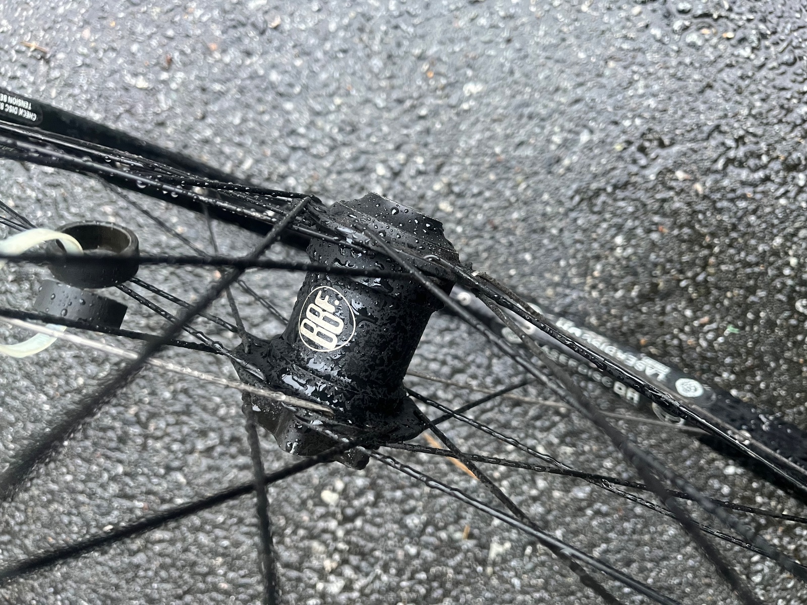 WTB LaserDisc DH 26" Front Wheel 20x110 TA 6-Bolt Black Good
