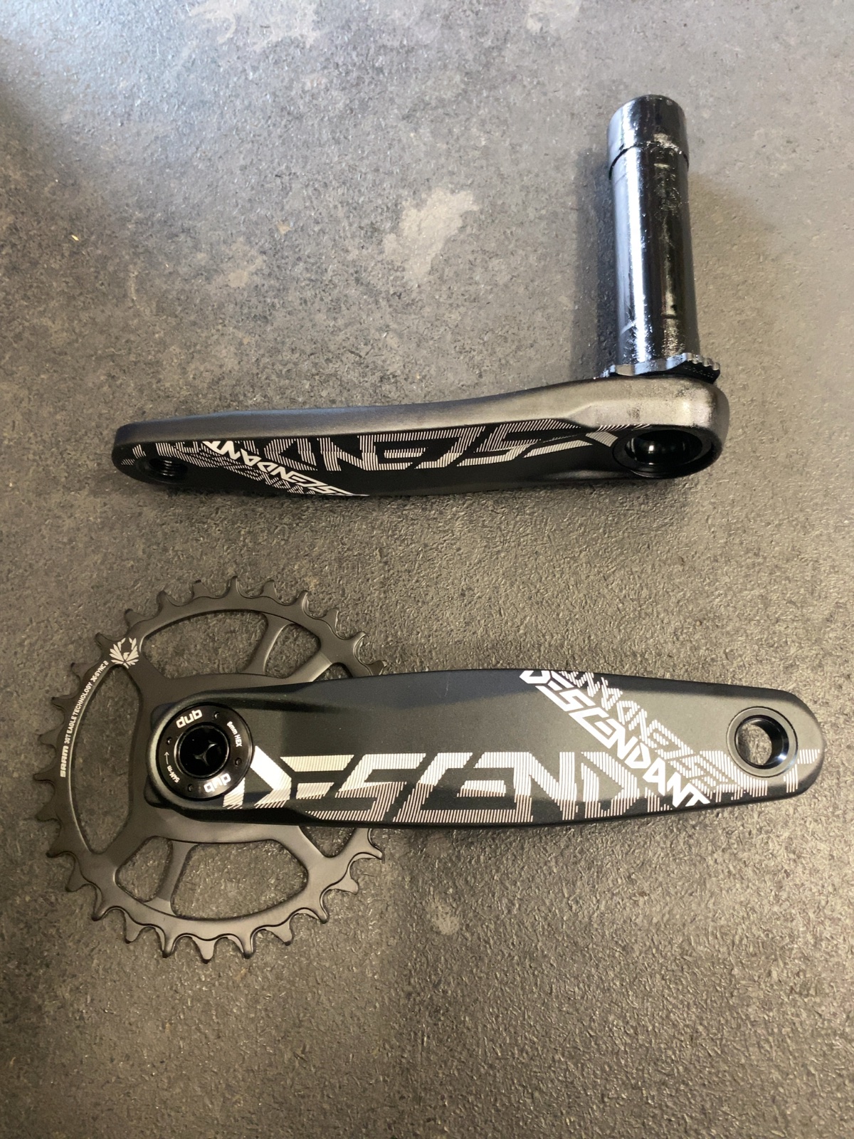 Truvativ Descendant 6K DUB Crankset Black 170mm Good
