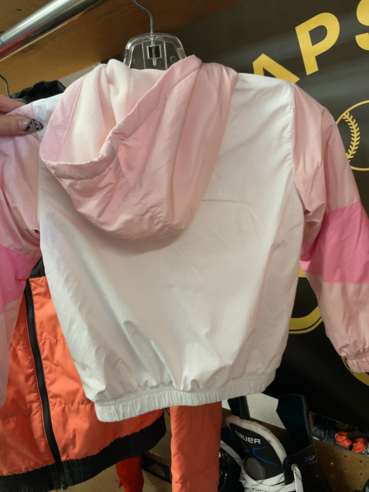 Harvest Girls Size 4 Hooded Windbreaker Jacket