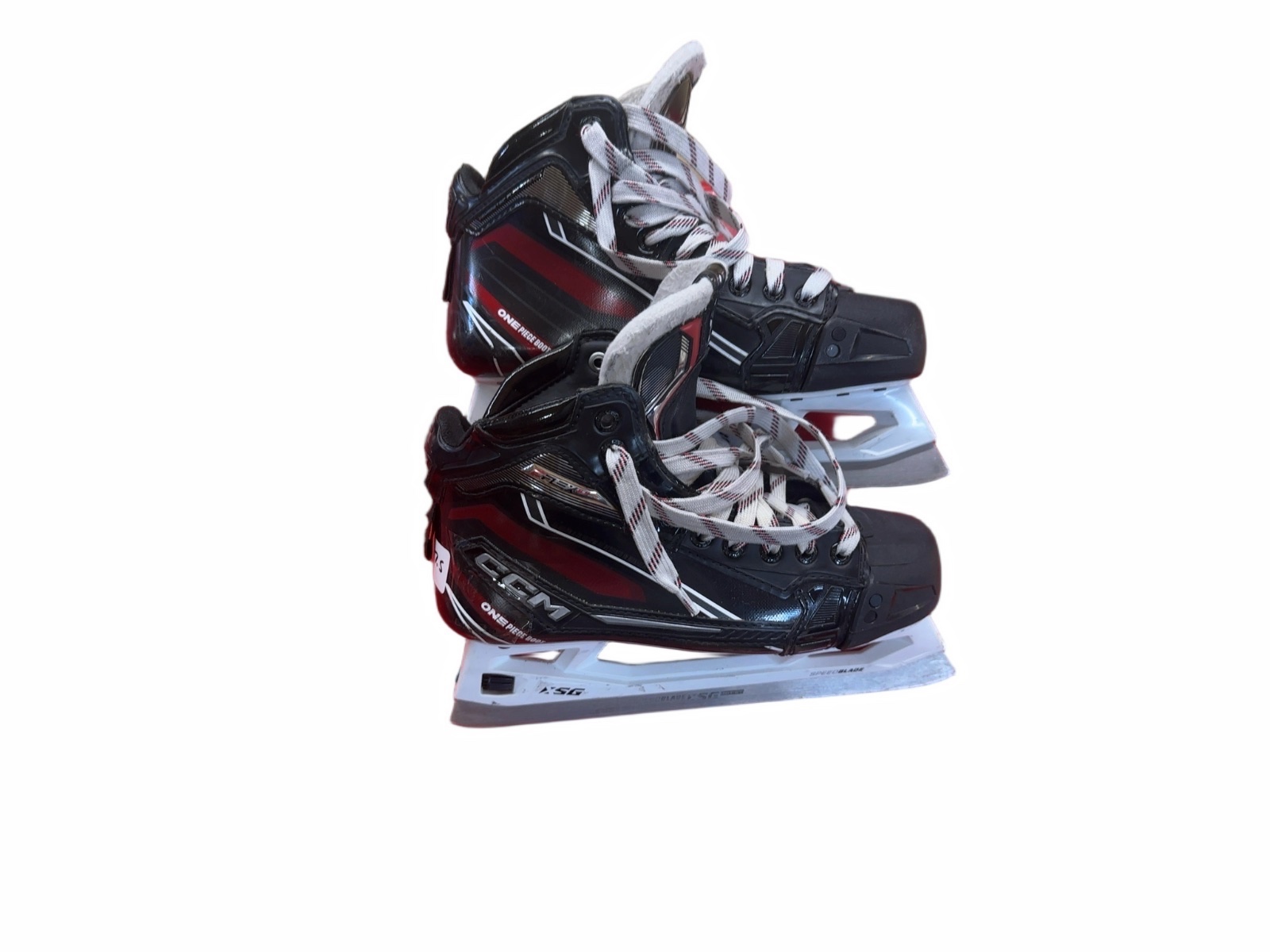 CCM EFlex 6.9 Goalie Ice Hockey Skates Size 7.5 - image 1