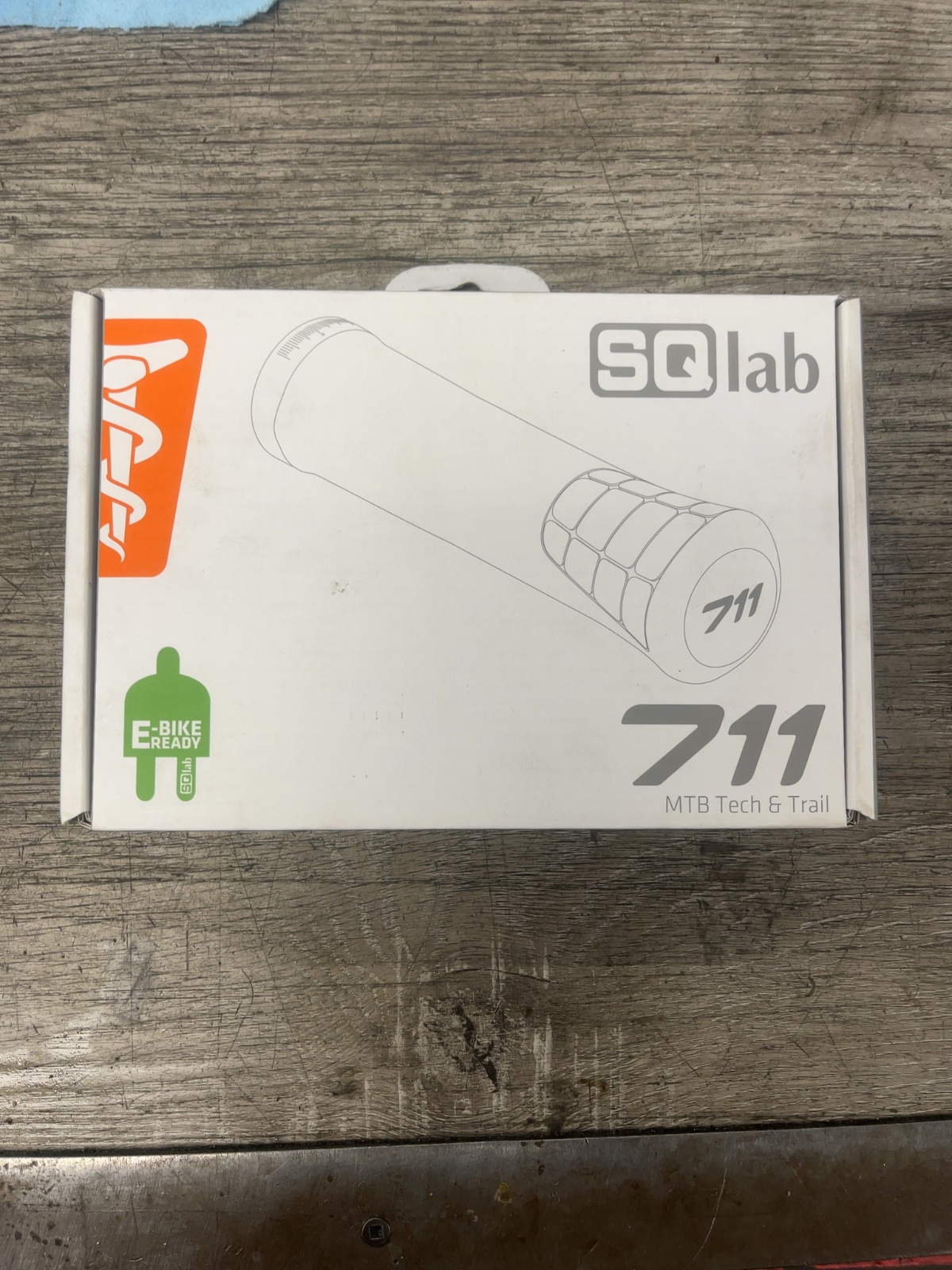 SQlab 711 MTB Tech & Trail Handlebar Grips Black Good