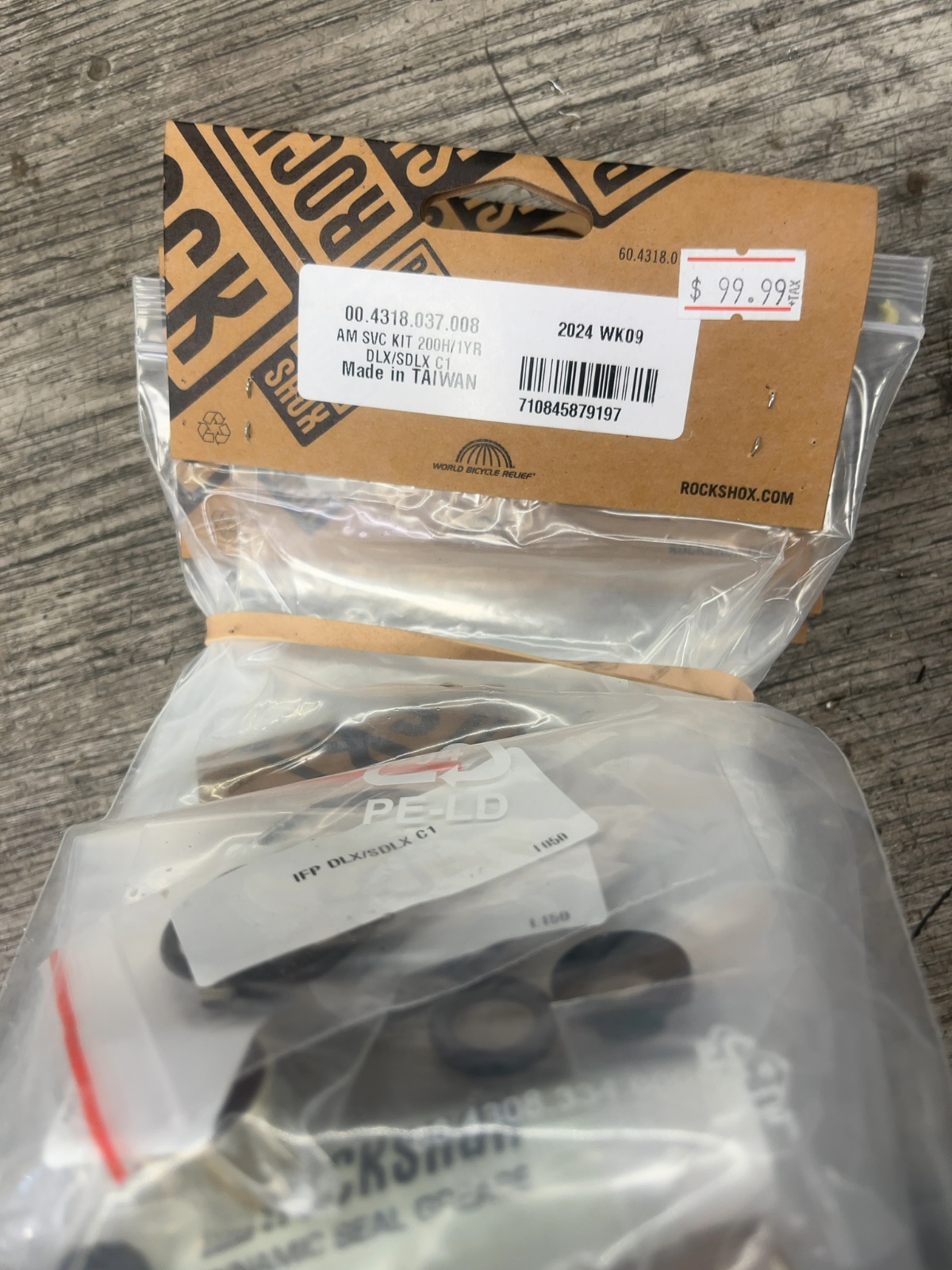 RockShox Deluxe Super Deluxe C1 200hr 1 Year Service Kit New