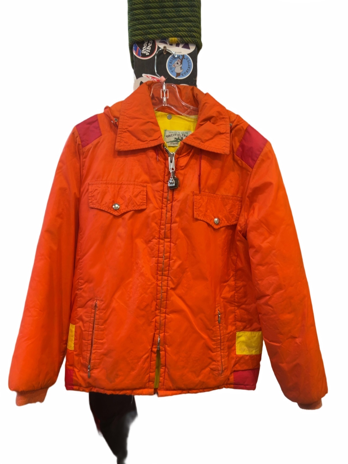 Pacific Trail Retro Ski Jacket Orange S
