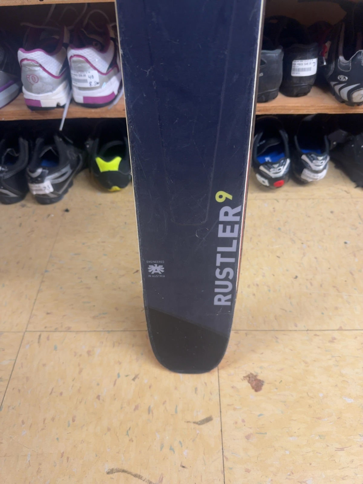 Blizzard Rustler 9 Downhill Skis with Bindings 188cm