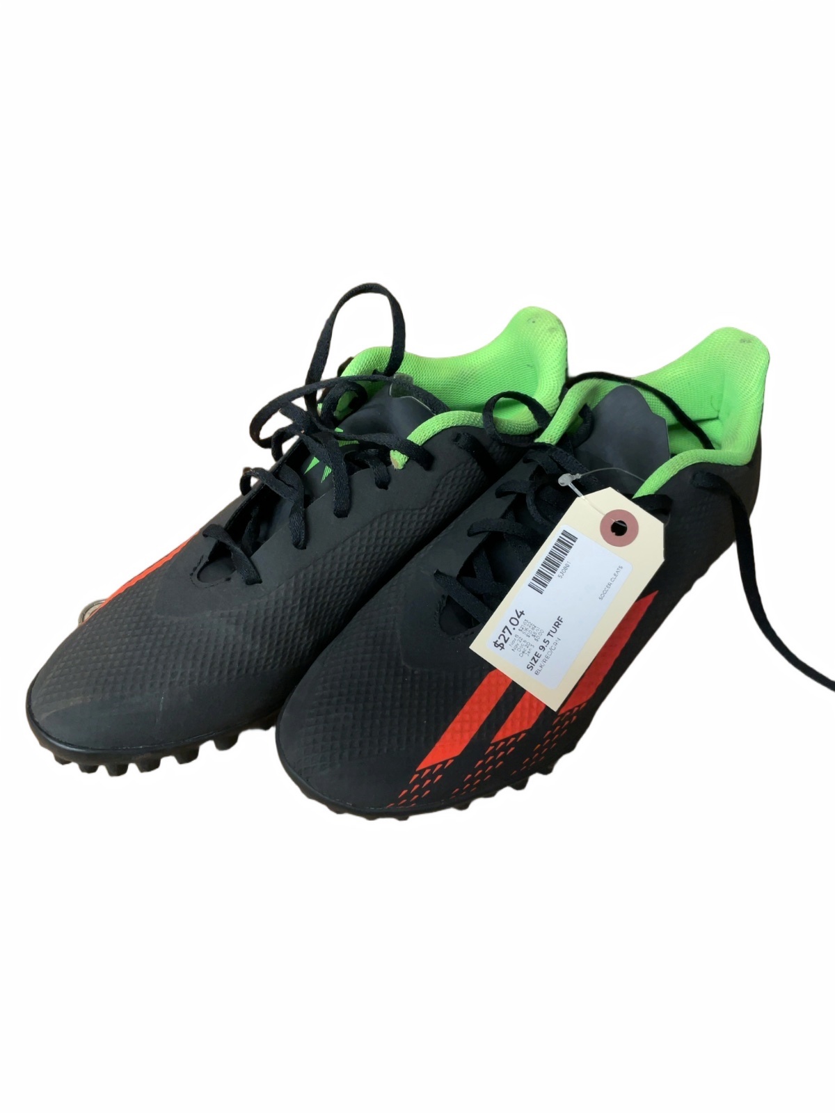 Adidas Size 9.5 Turf Soccer Cleats