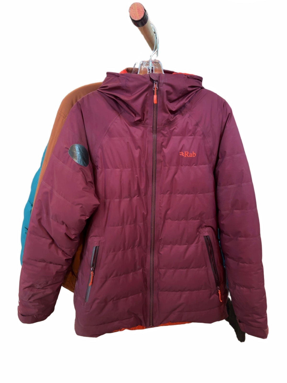 Rab Valiance Waterproof Down Jacket Burgundy Fair M - image 1