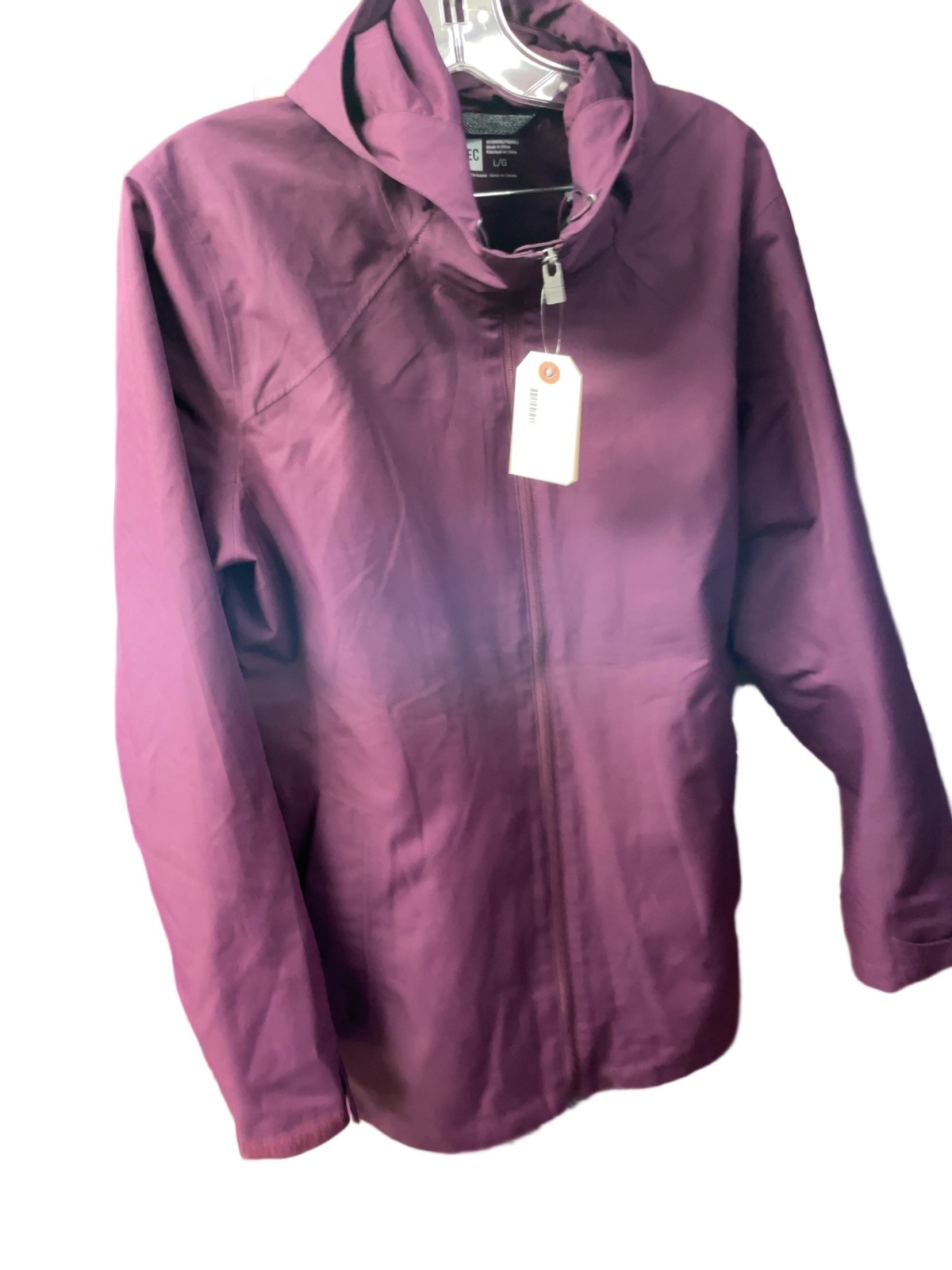 MEC Hooded Winter Jacket Women's Size L Purple