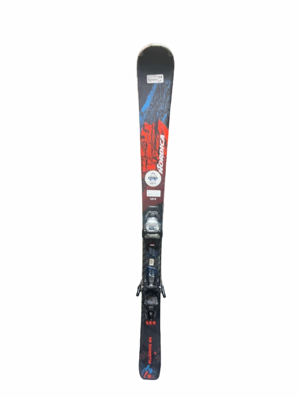 Nordica Alldrive 84 Skis with Bindings - 150 cm-freshly waxed and tuned - image 1
