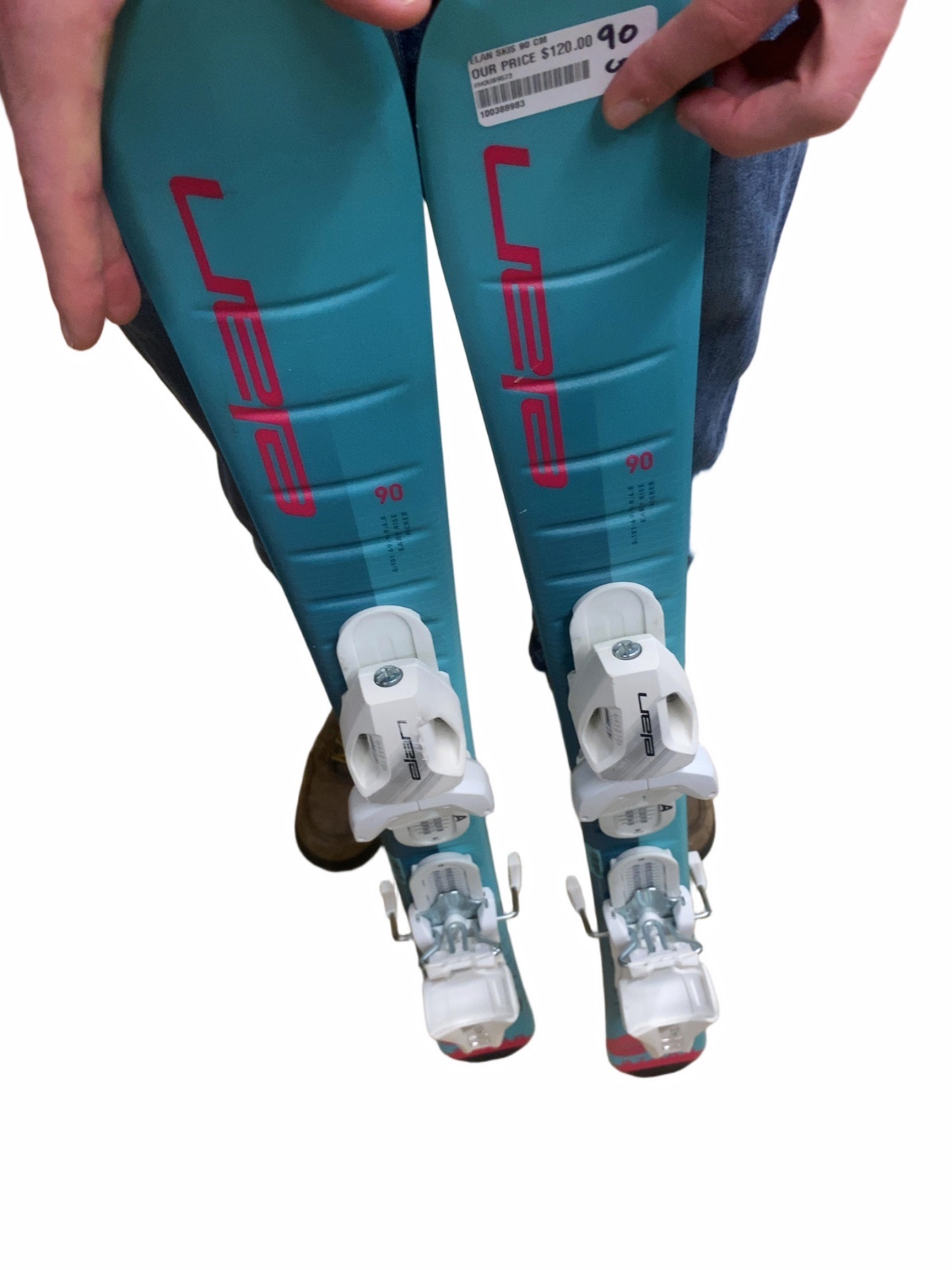 Elan Junior Downhill Skis with Bindings 90 cm - image 1