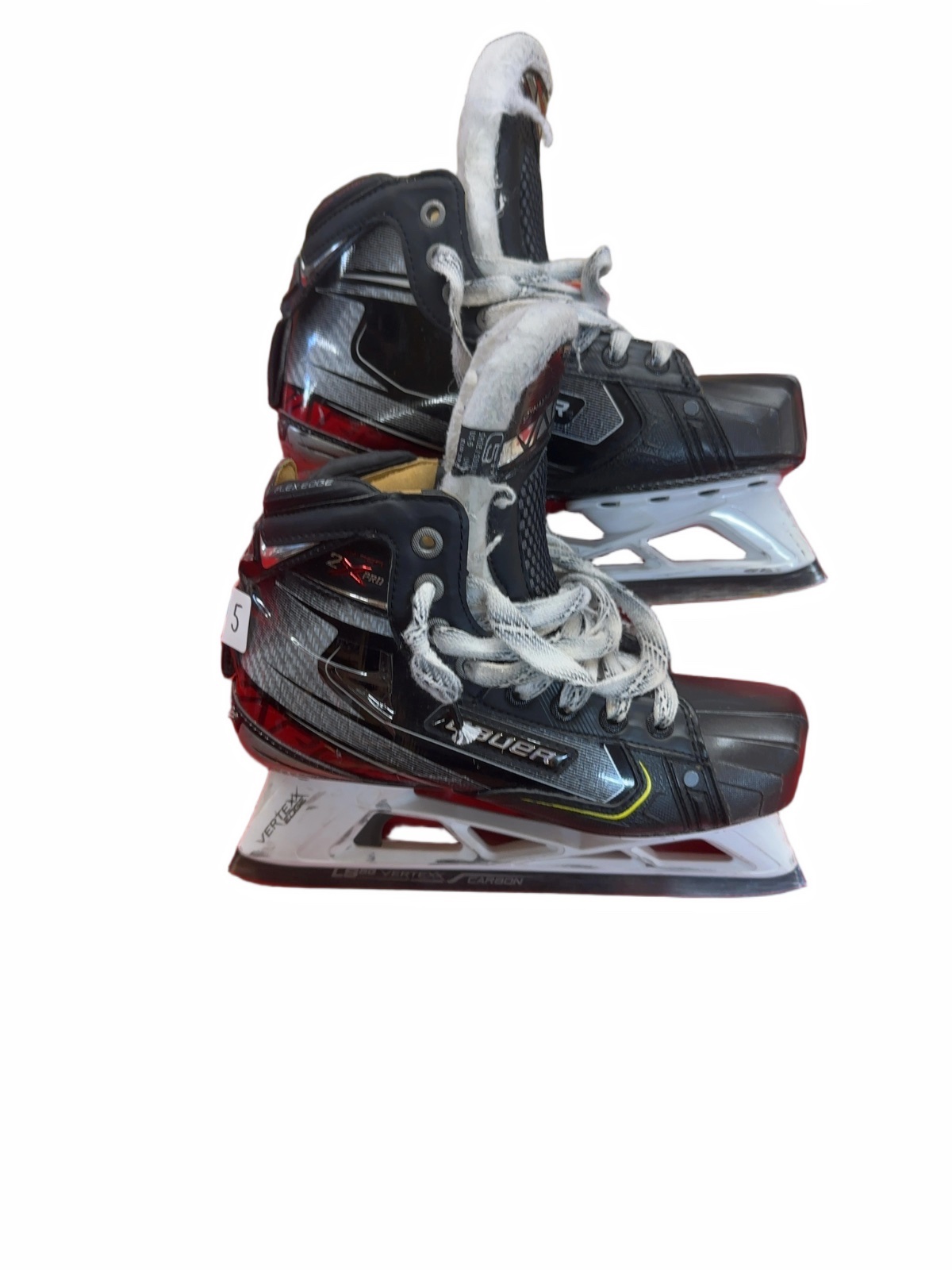 Bauer Vapor 2X Pro Goalie Ice Hockey Skates Size 5 - image 1