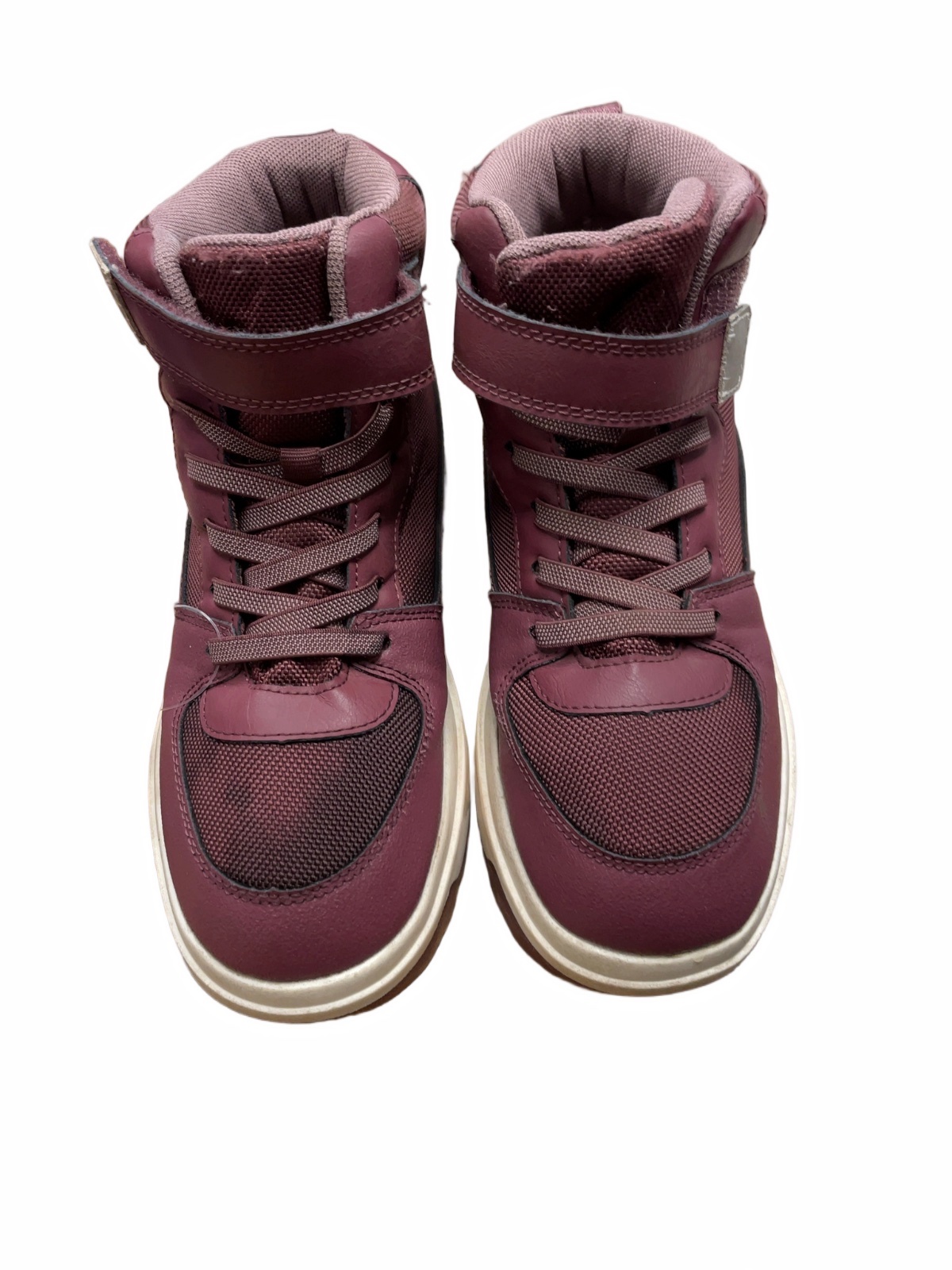 H&M High-Top Winter Boots Size 3.5 Purple - image 1