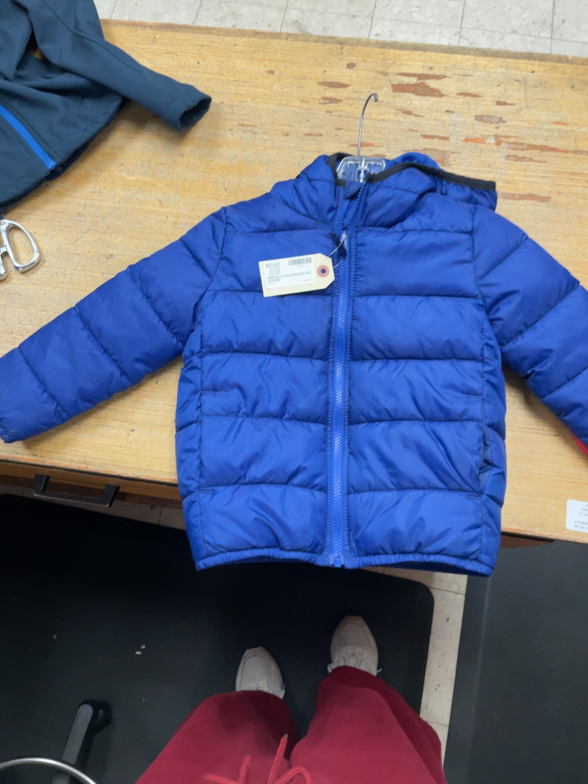 The Children's Place Size 4 Puffer Jacket Blue