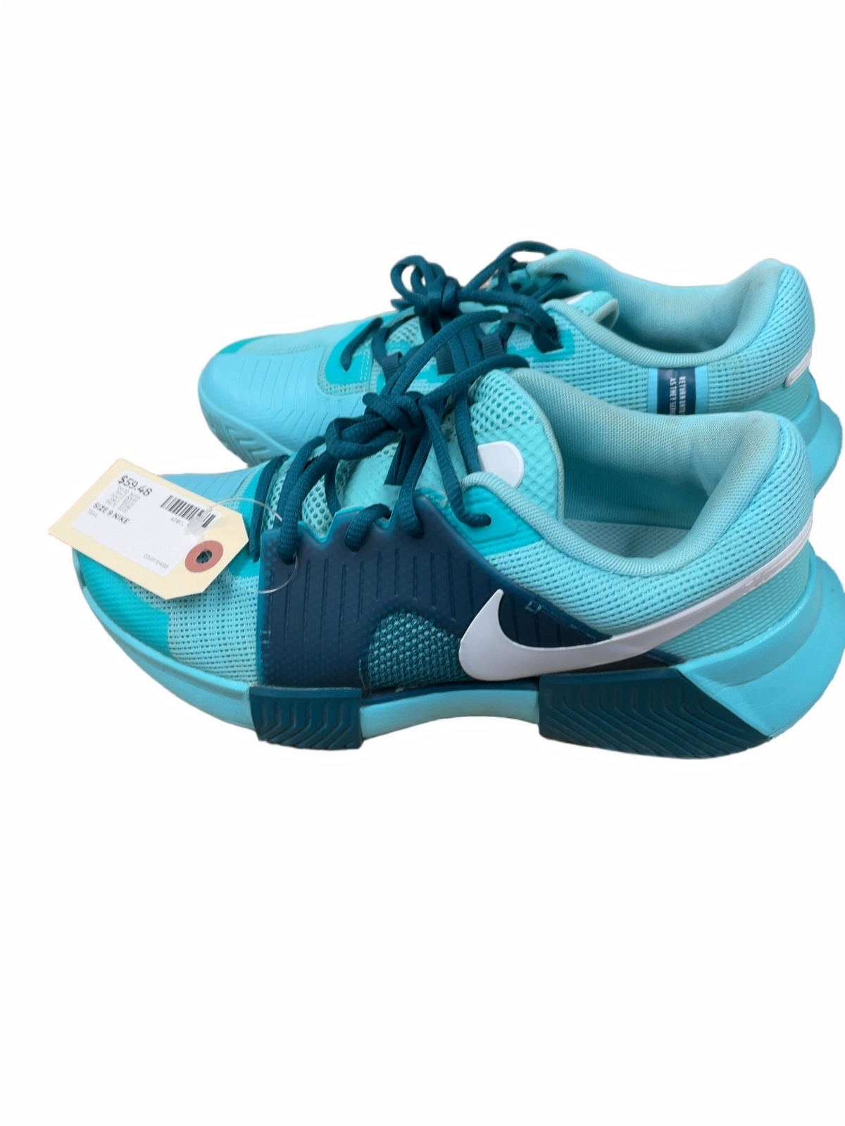 Nike Court Air Zoom GP Challenge Pro Size 9 US Teal Court Shoes