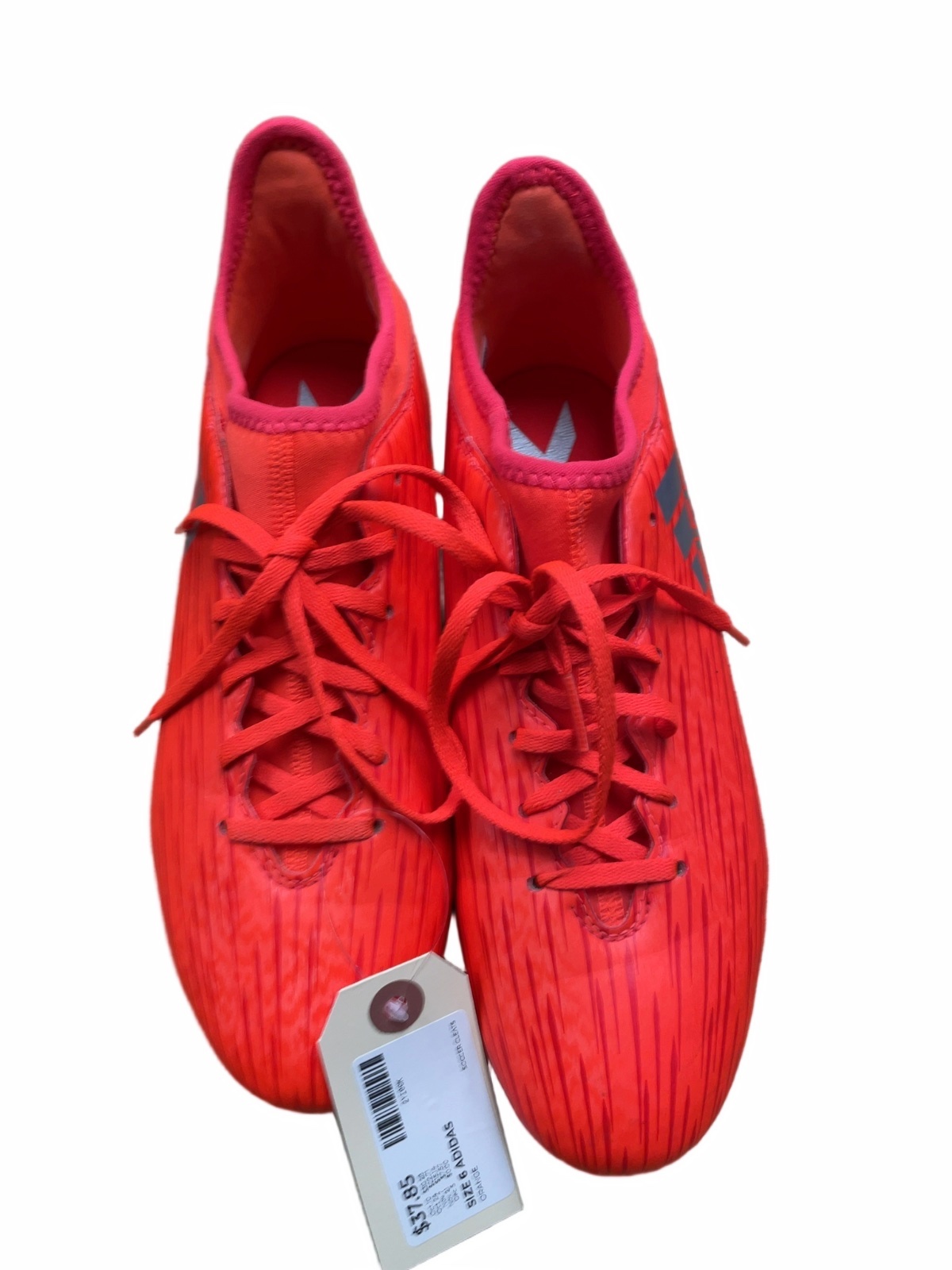 Adidas X Size 6 Soccer Cleats - image 1