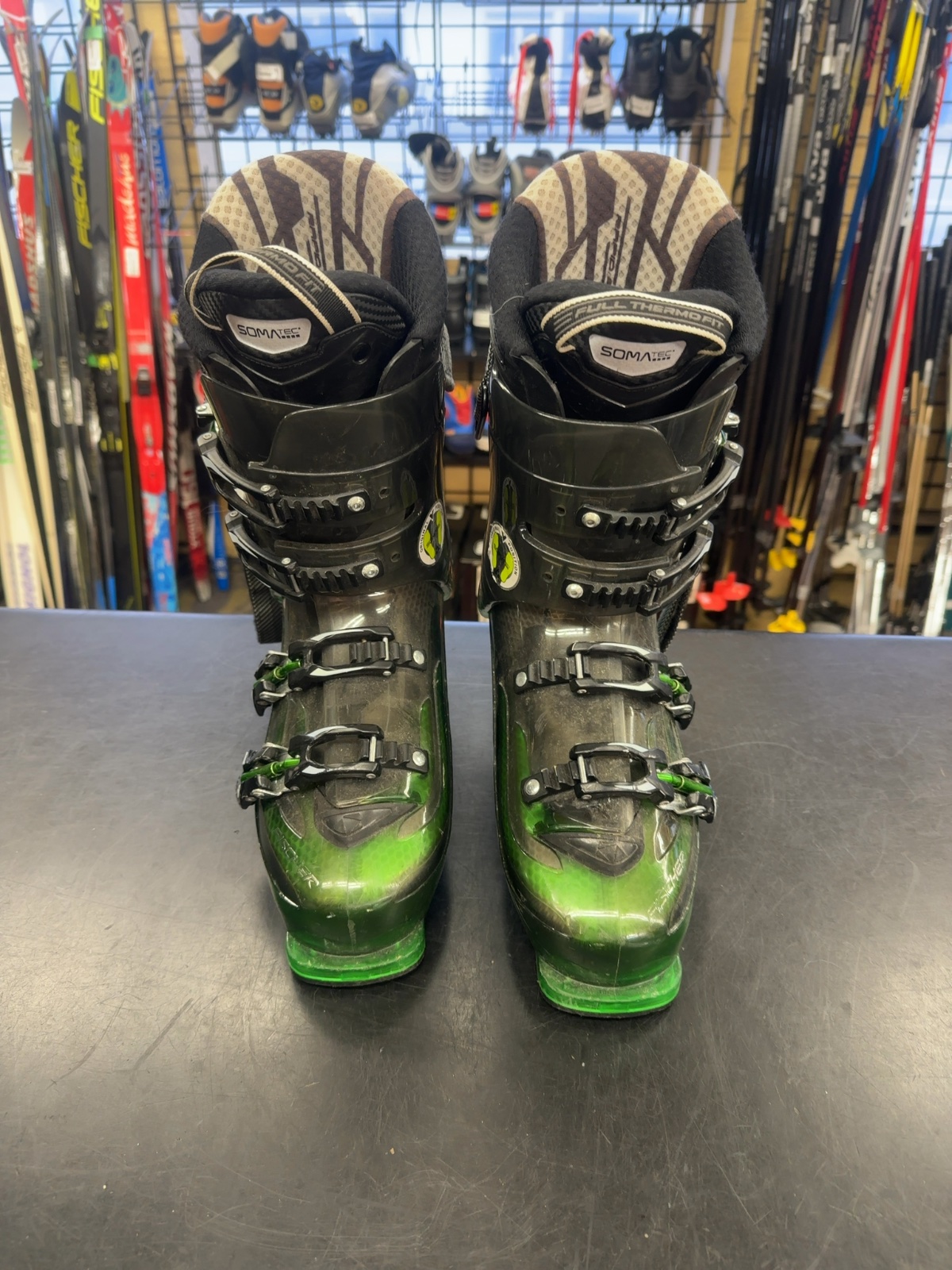 Fischer Progressor Soma-Tec Downhill Ski Boots - 26.5
