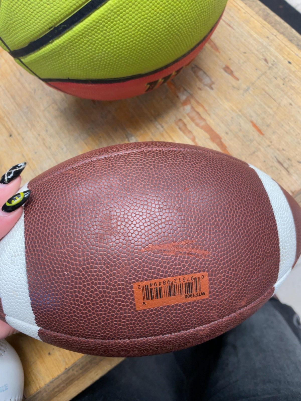 Wilson CFL WTF1800 Football