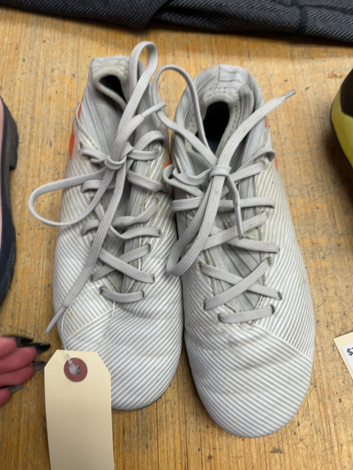 Adidas Size 2 Soccer Cleats - image 1
