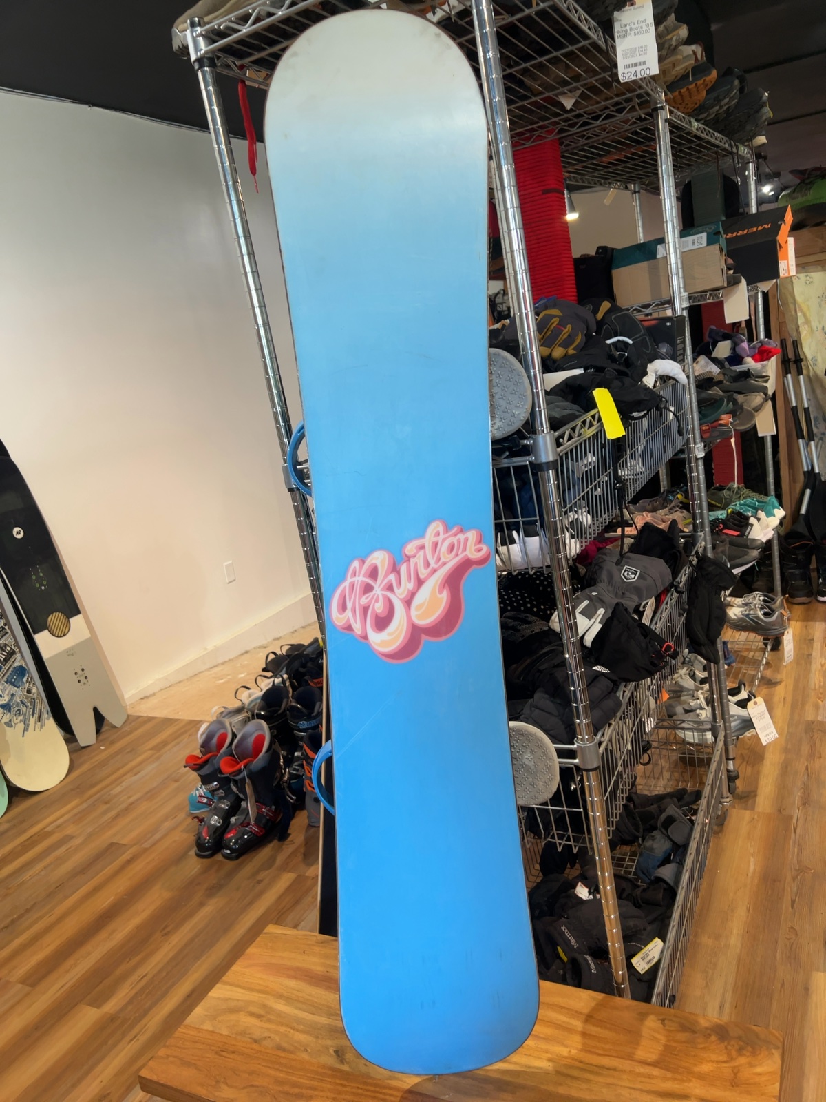 Burton Secret Snowboard with Lexa Bindings Good 149 cm