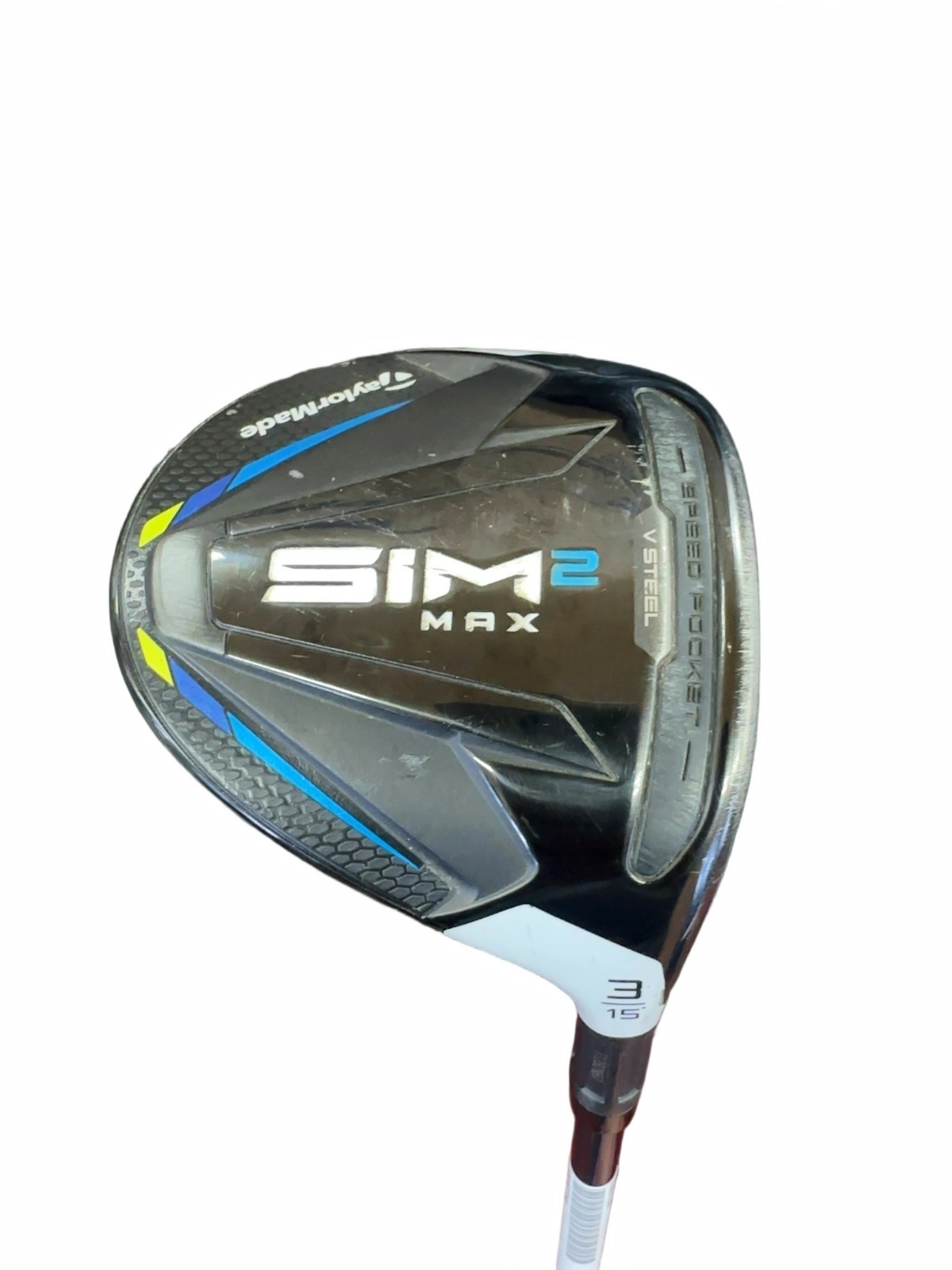 TaylorMade SIM2 MAX 3 Wood 15° Fairway Wood - Fujikura Ventus FW 5-R Regular Flex