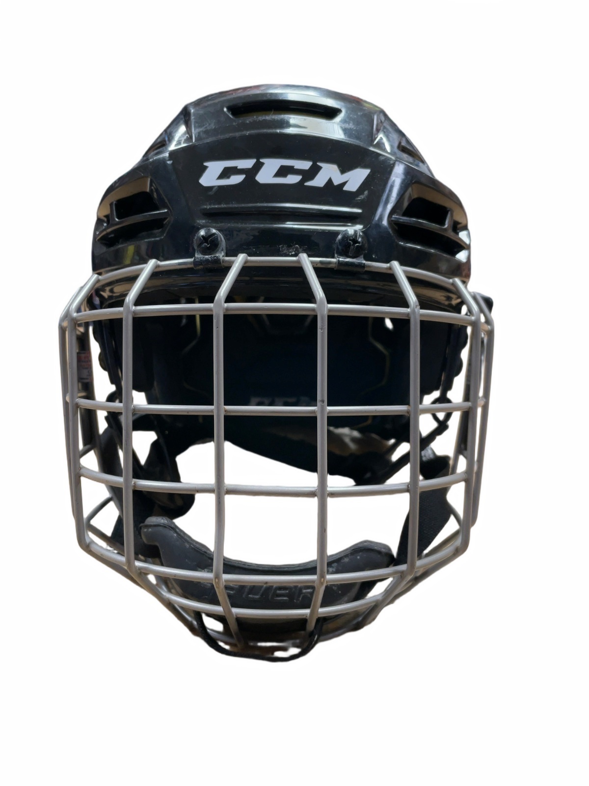 CCM Tacks 310 Size M Hockey Helmet with Bauer Cage - image 1