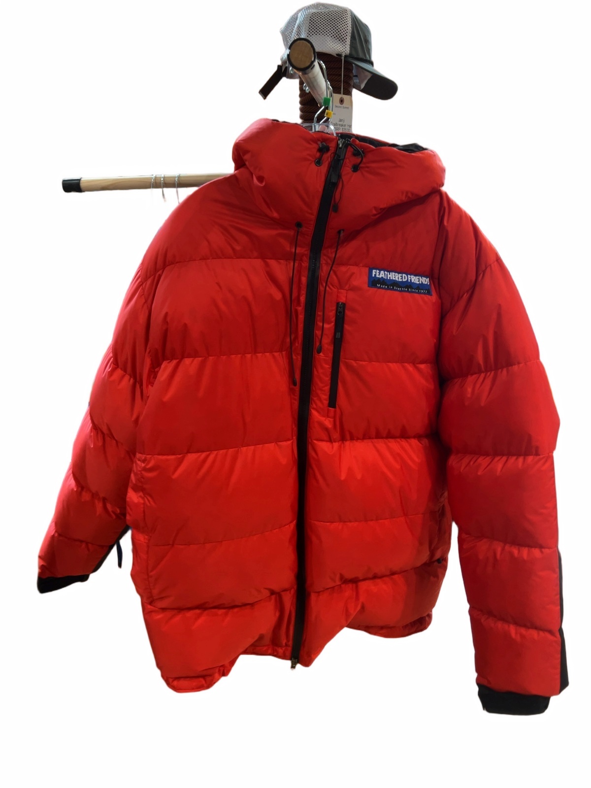 Feathered Friends Khumbu Parka Down Jacket Red Men's XL