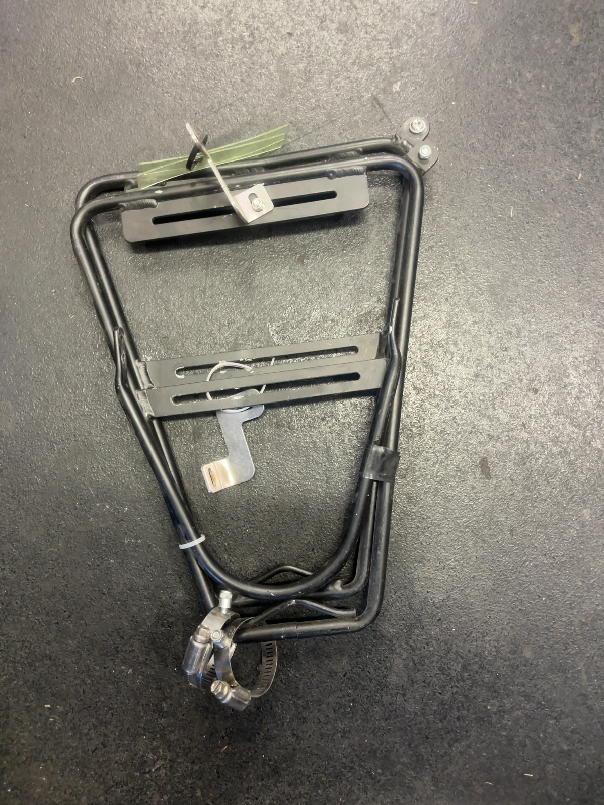Bicycle Lowrider Front Pannier Rack Set Black Good