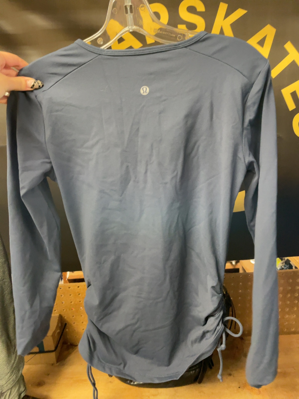 Lululemon Half Zip Cinched Long Sleeve Top Size 4