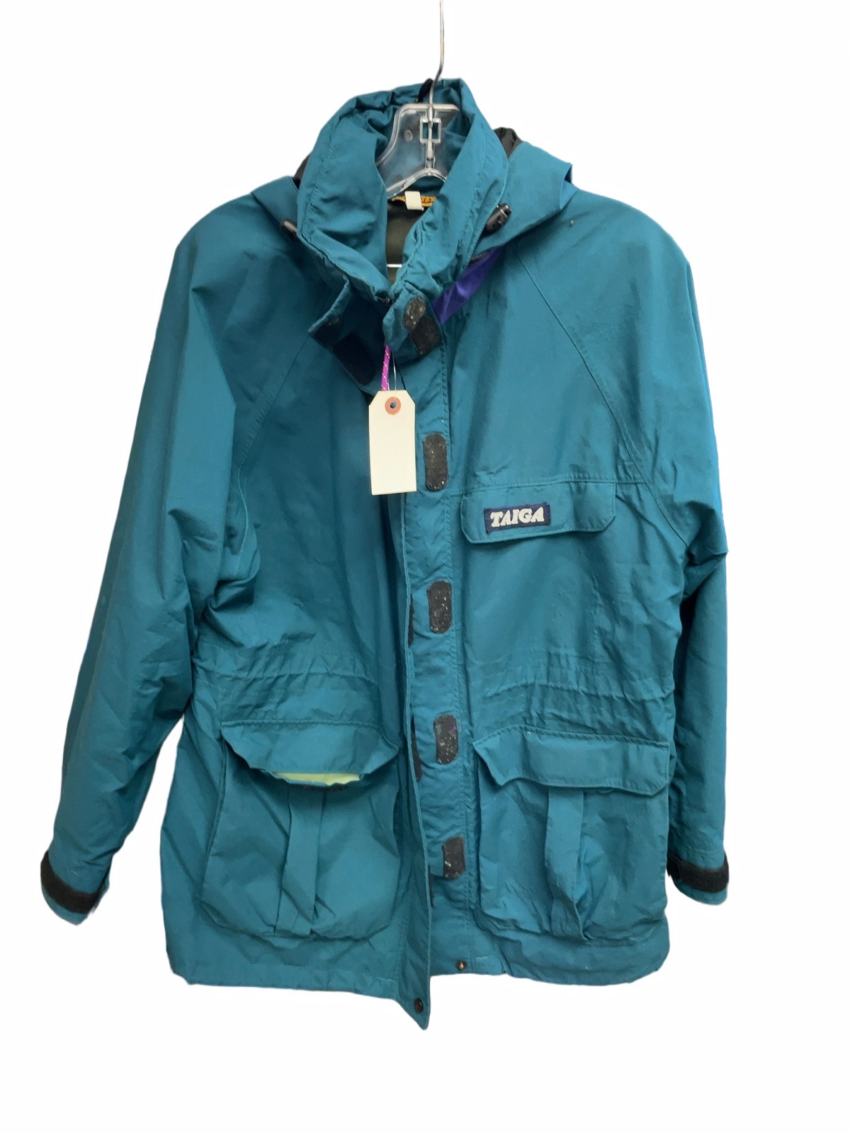 Taiga Gore-Tex Hooded Rain Parka Jacket Size M - image 1