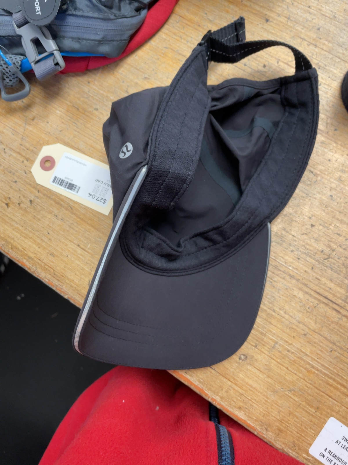 lululemon Running Cap One Size Black
